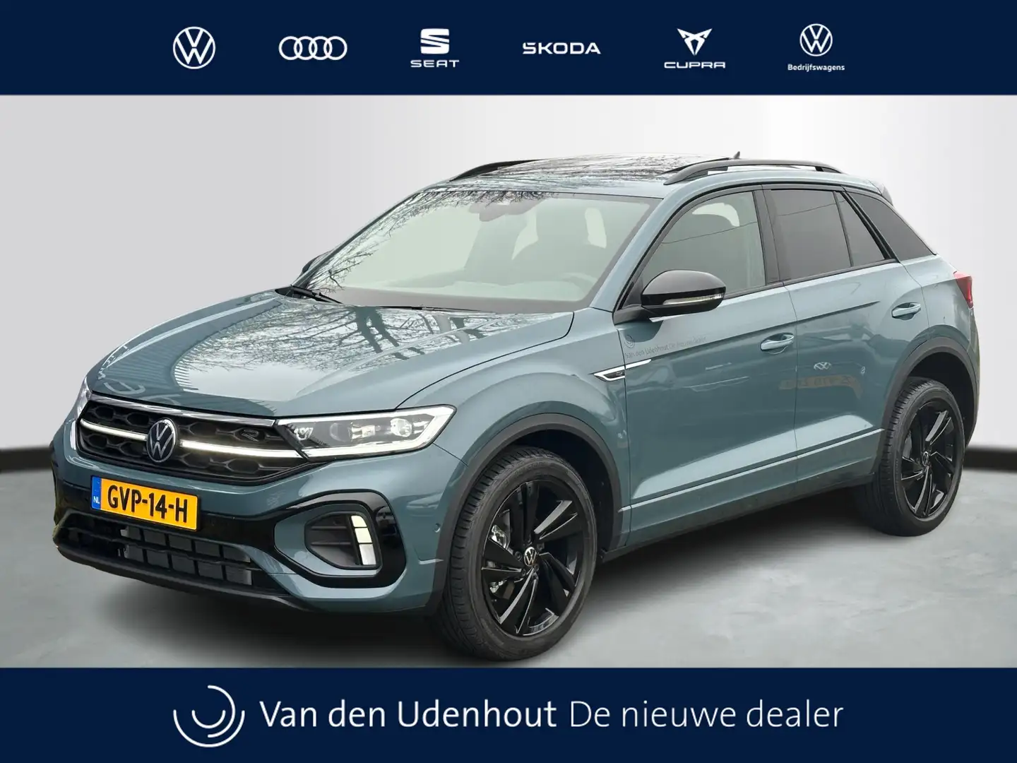 Volkswagen T-Roc 1.5 TSI 150pk DSG R-Line Edition Panoramadak / Dem Blauw - 1