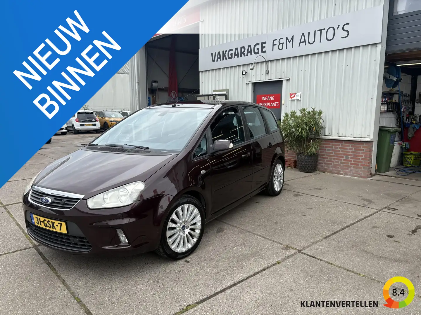 Ford C-Max 1.8-16V Titanium Flexifuel Mauve - 1
