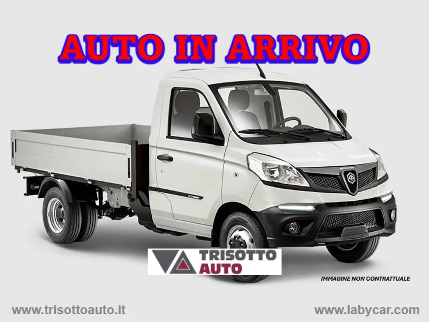 Piaggio Porter 1.5 RUOTA GEMELLA CASSONE FISSO Weiß - 1