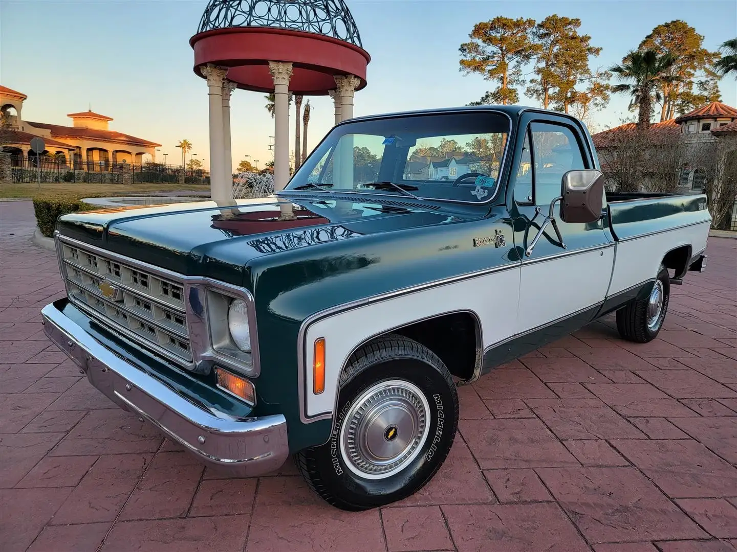 Chevrolet Silverado C-10 IMPORT USA NO RUST NO ACCIDENT Grün - 1