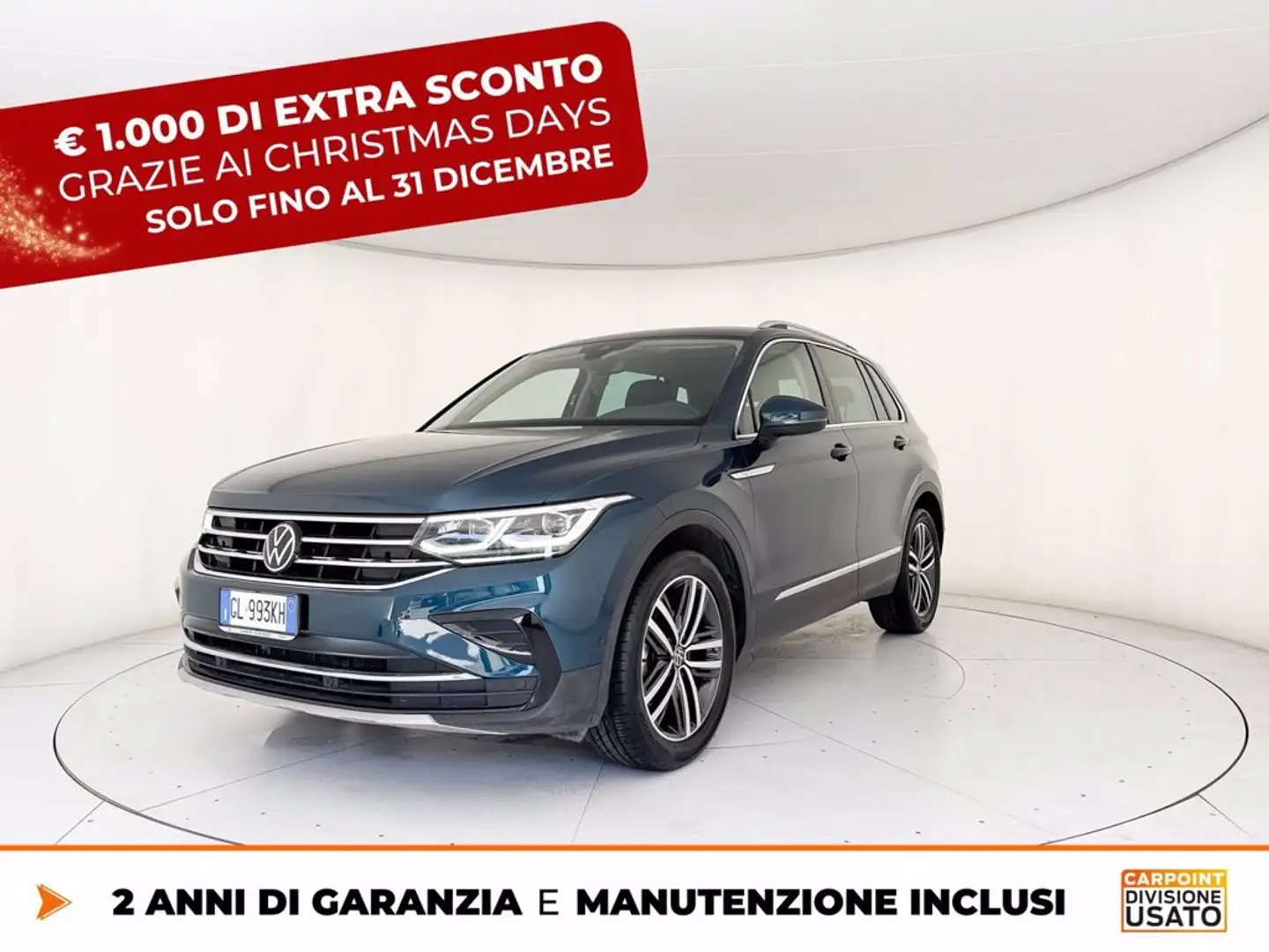 Volkswagen Tiguan 1.5 tsi elegance 150cv dsg Blu/Azzurro - 1