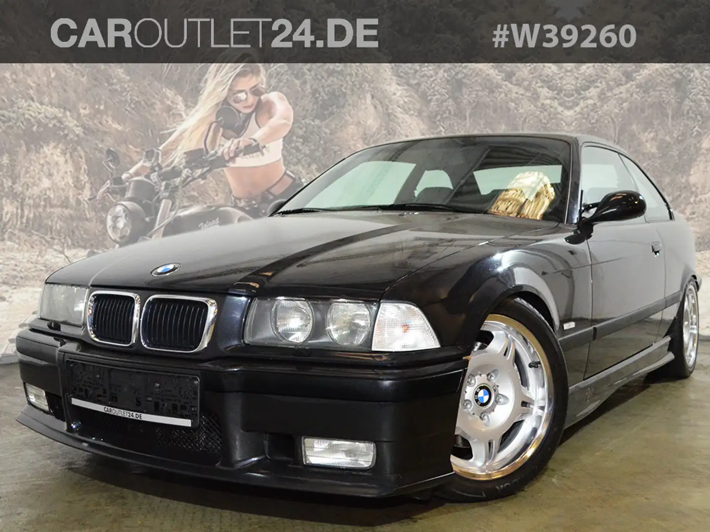 BMW M3 E36 Coupe *Kompressor Scheckheft Leder eSD* crna - 1