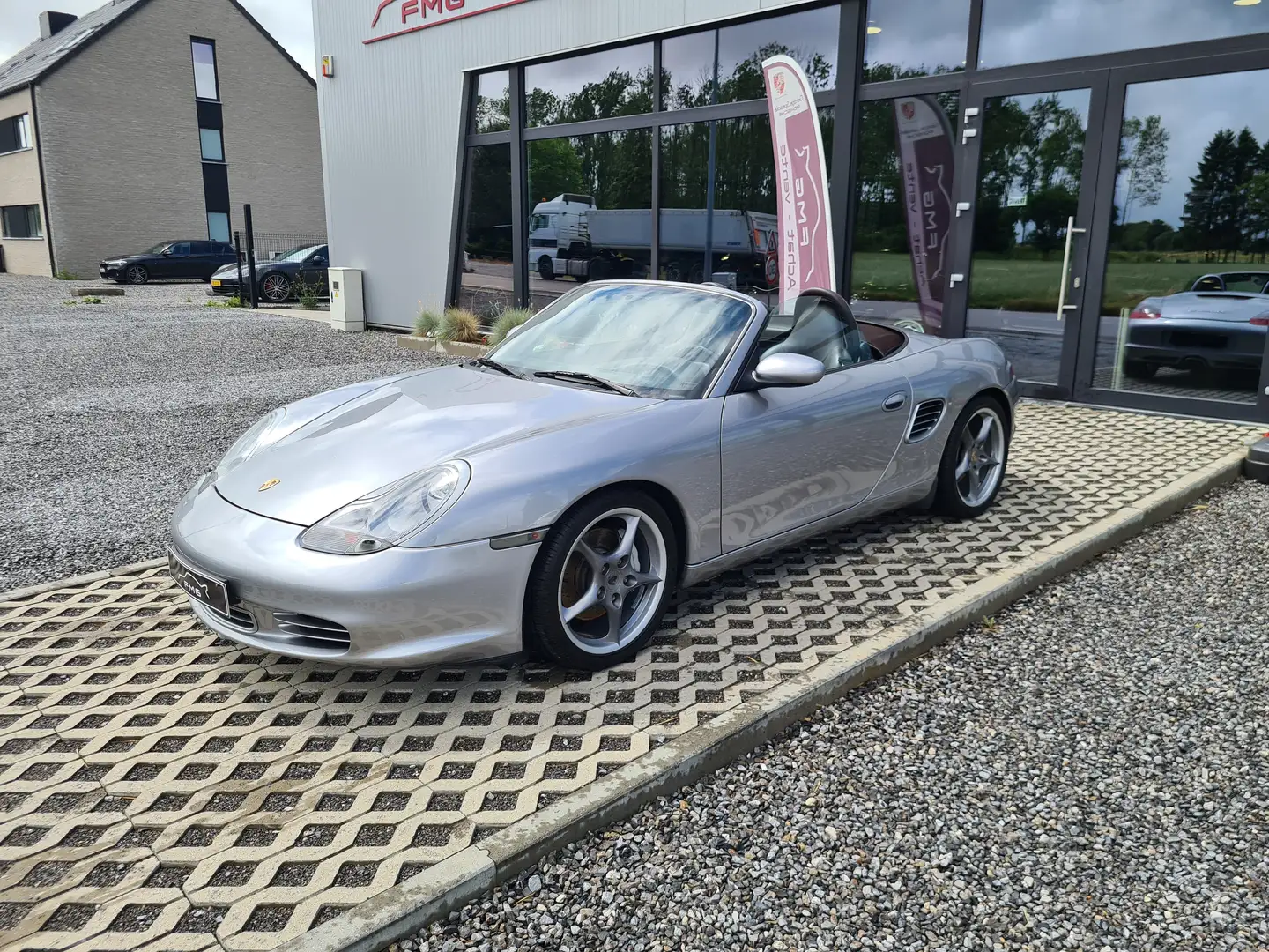 Porsche Boxster *** 3.2i 50 Years 550 Spyder, manual gearbox *** Argent - 1