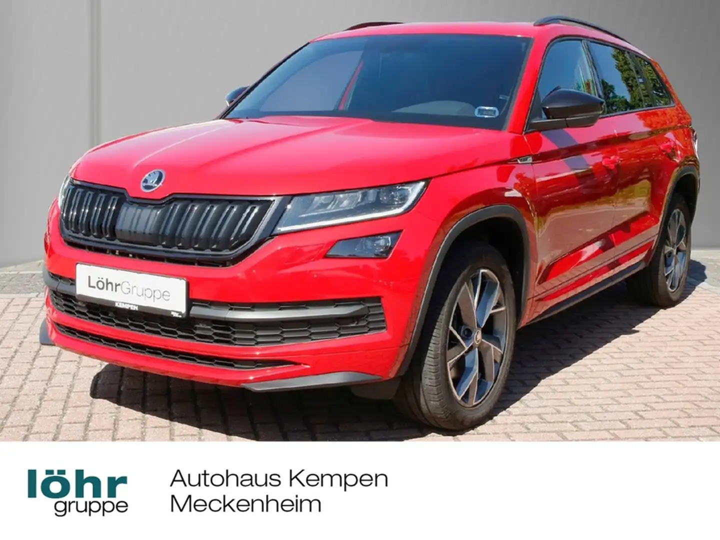 Skoda Kodiaq 2.0 TDI 4x4 DSG Sportline 19" Pano Navi LED RFK... Rot - 1