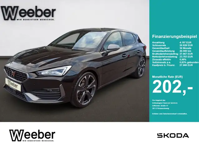 Cupra Leon VZ *KAMERA*NAVI*SHZ*KEYLESS*LED*GRA*APP CONNECT*