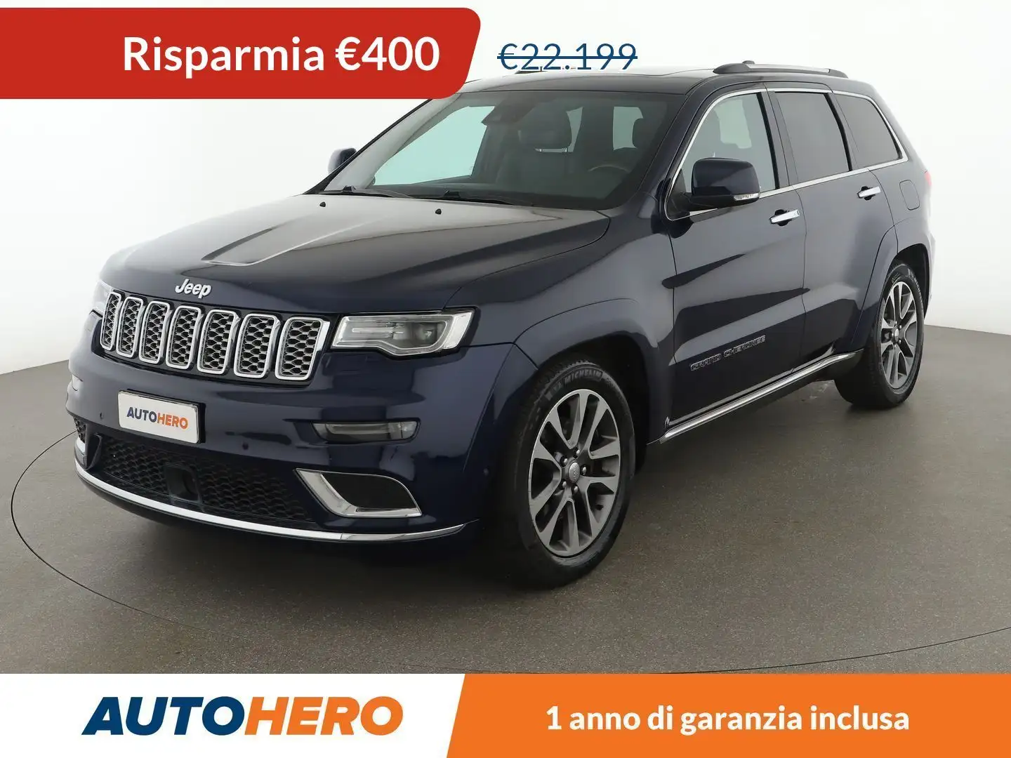 Jeep Grand Cherokee 3.0 CRD Summit 250 CV Blu/Azzurro - 1