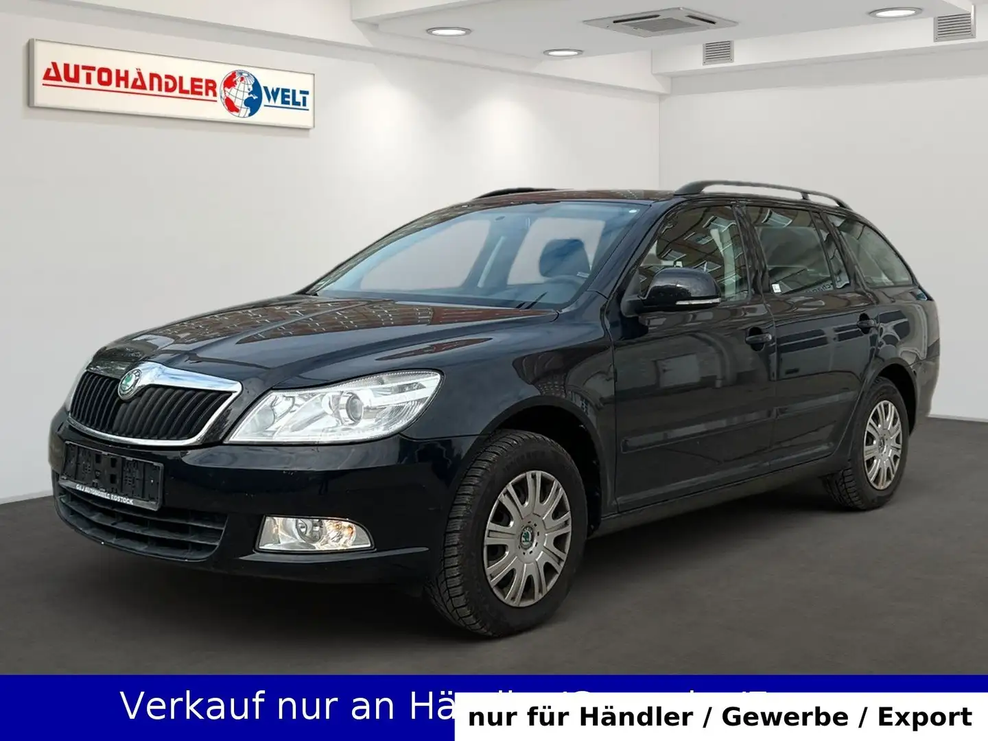 Skoda Octavia Kombi 1.9 TDI 1.Hand Klimaautomatik PDC Černá - 1