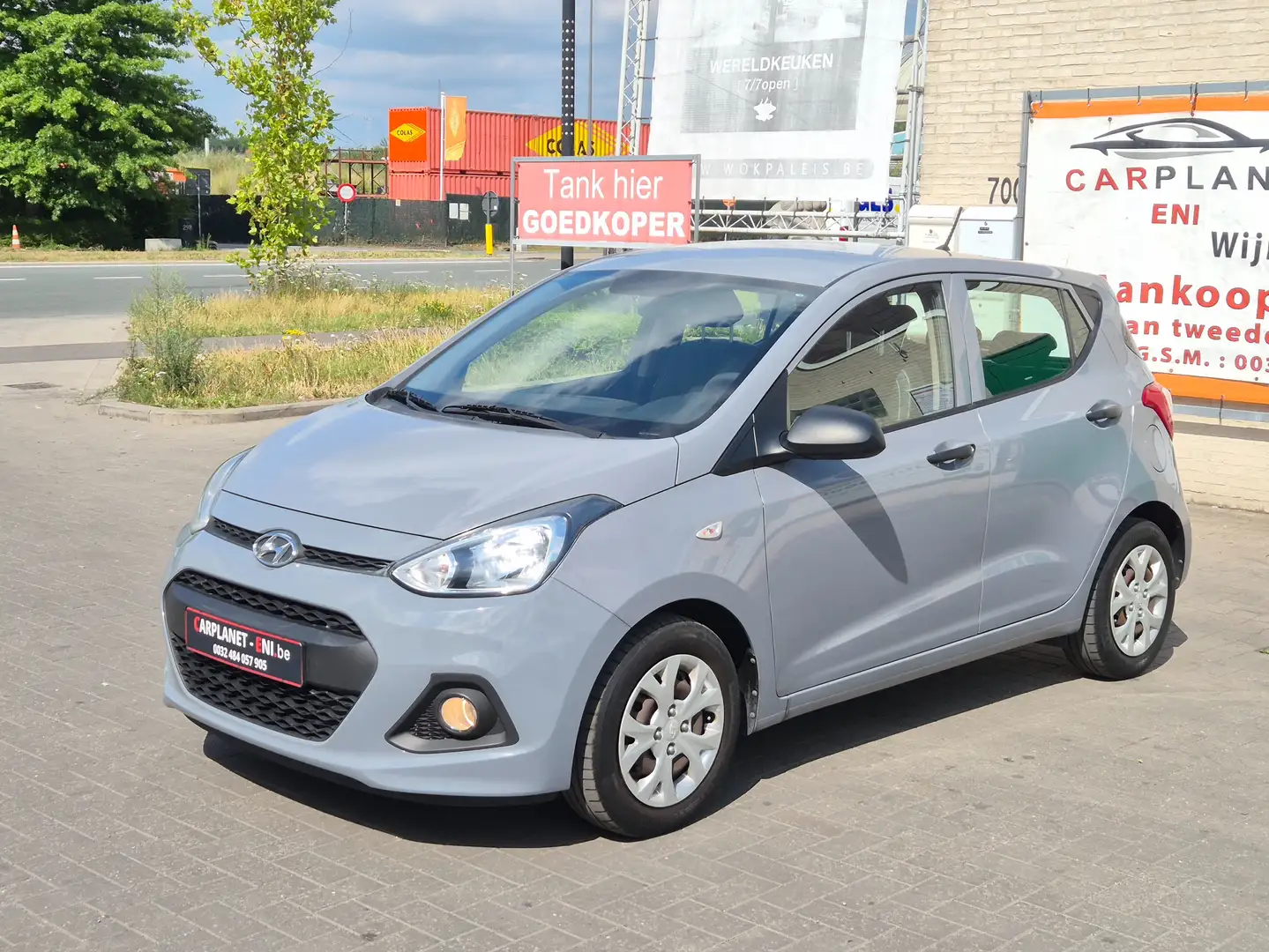 Hyundai i10 i10 1.0 Intro - 4 Deur Met Aerco - garantie 1 jaar Grijs - 1