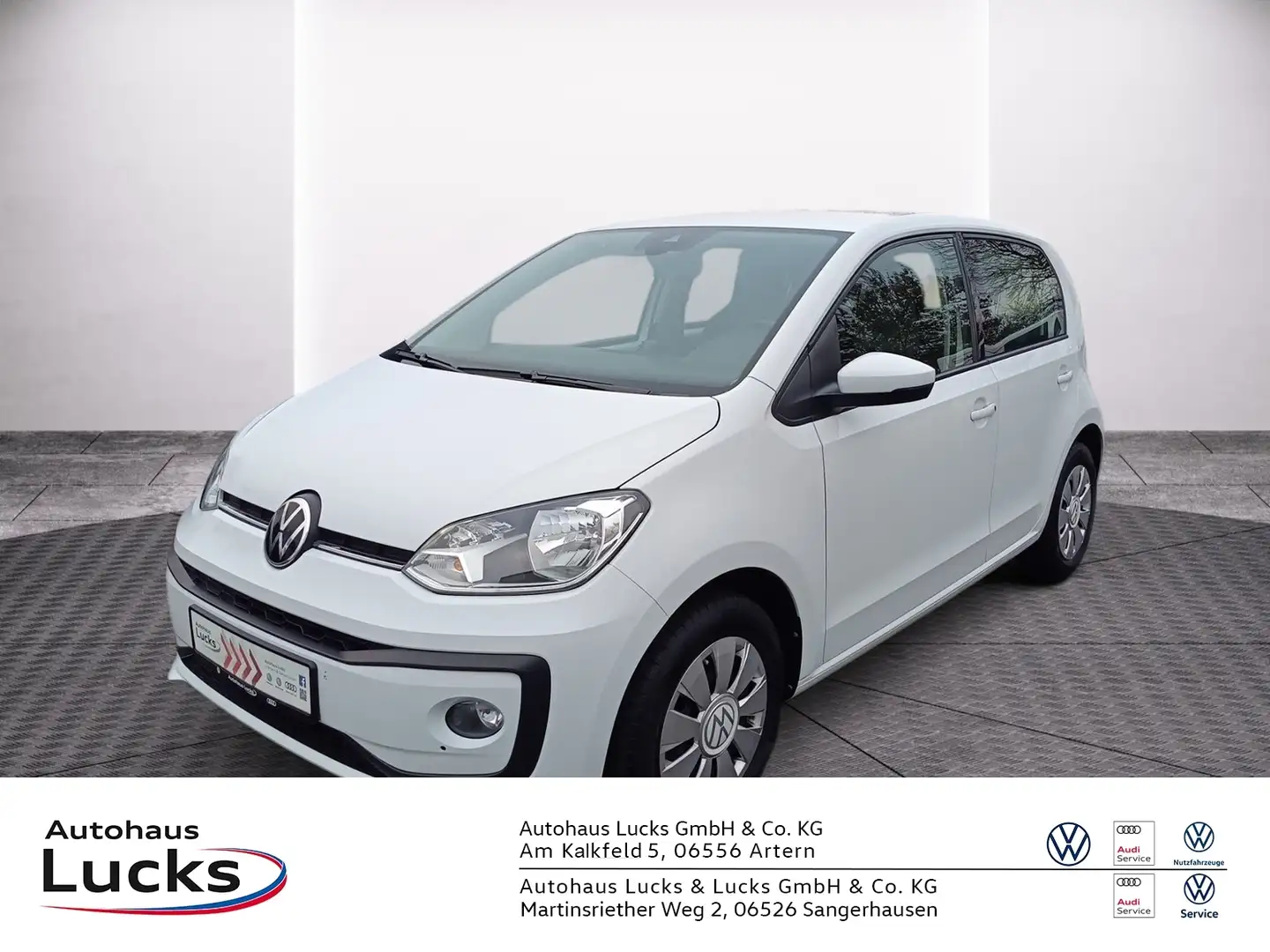 Volkswagen up! 1.0 Move KLIMA KAMERA Sitzhzg. Einparkhilfe Weiß - 1