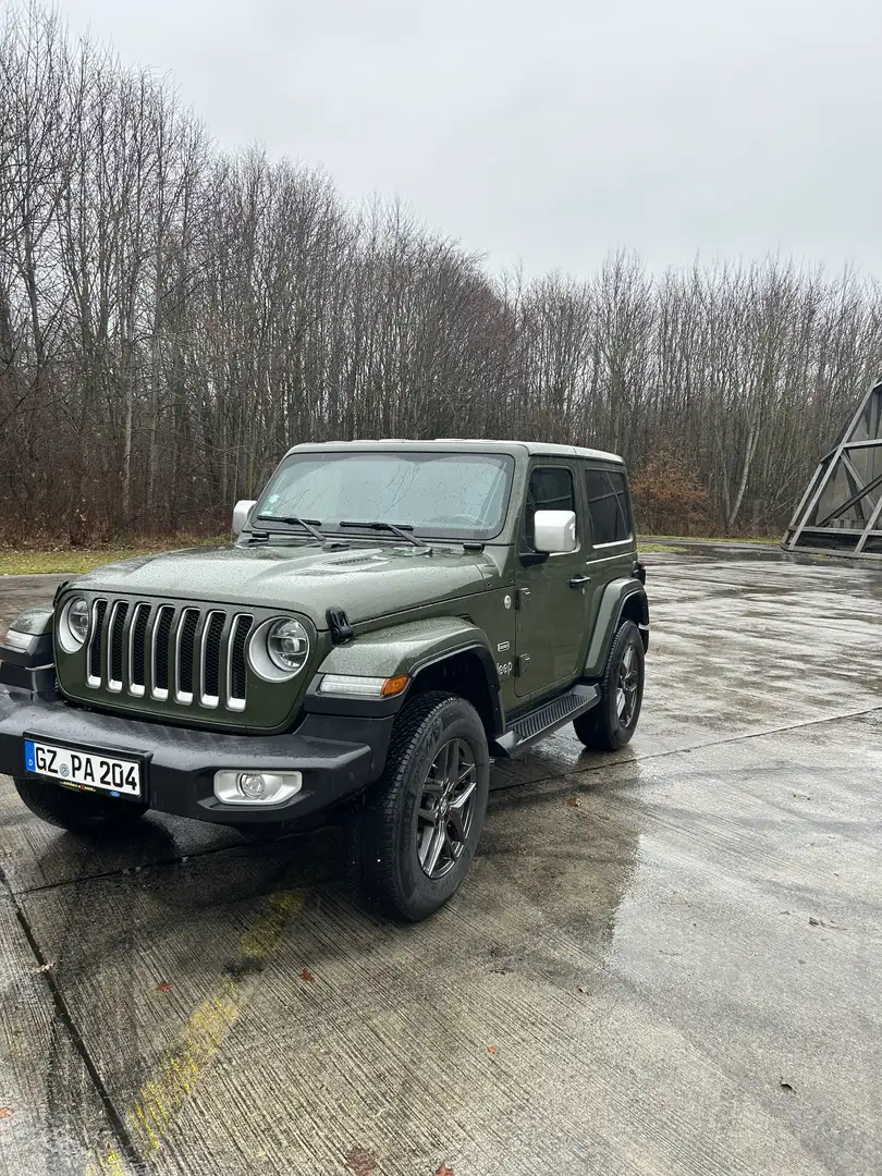 Jeep Wrangler 2.0 T-GDI Hardtop AWD Automatik Sahara Overland Grün - 1