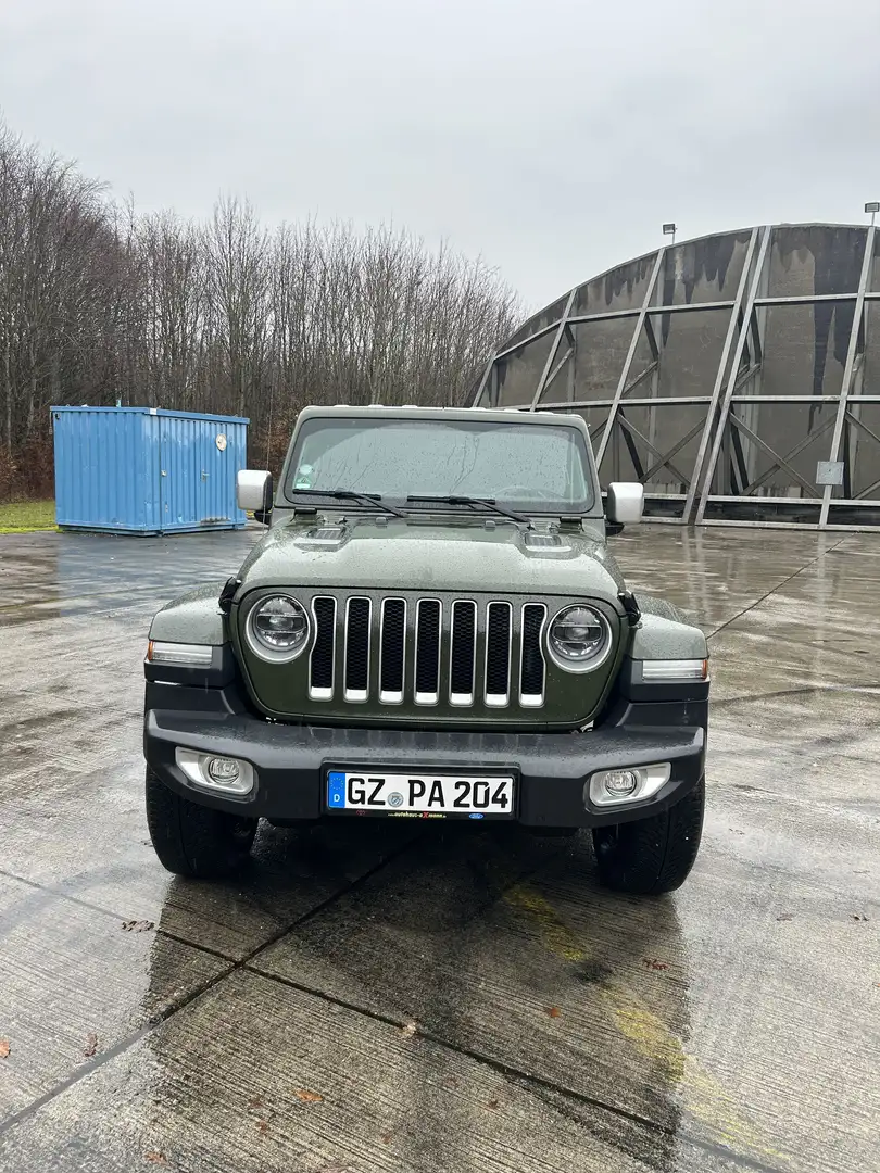 Jeep Wrangler 2.0 T-GDI Hardtop AWD Automatik Sahara Overland Grün - 2