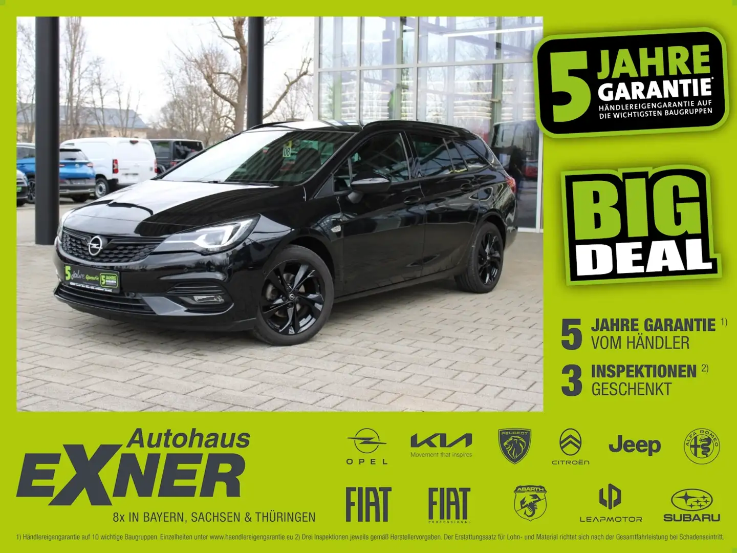 Opel Astra K Sports Tourer 1.2 Turbo ULTIMATE LED Zwart - 1