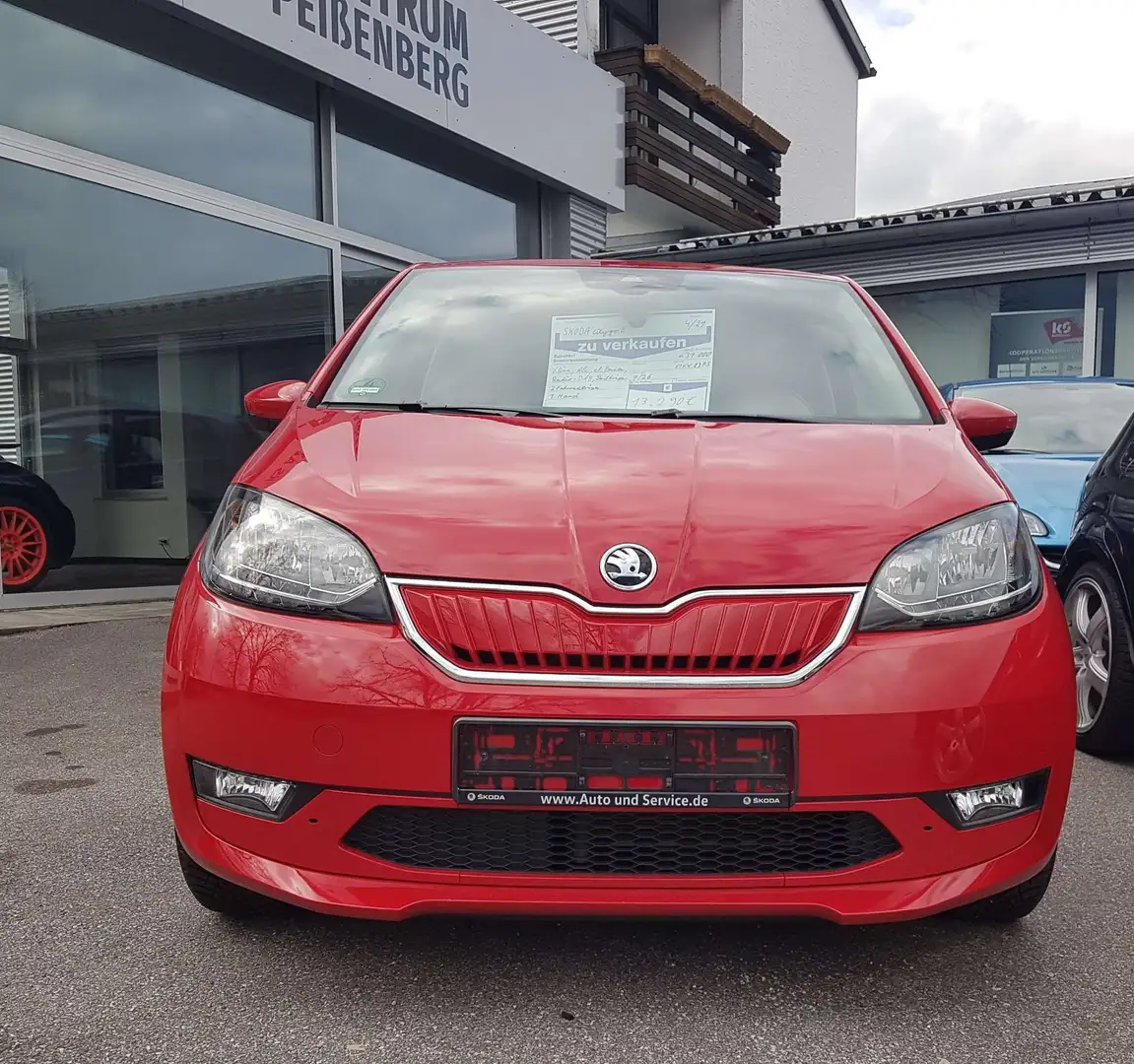 Skoda Citigo CITIGOe iV Style HU Juli 26 mit Dachträger Rouge - 1