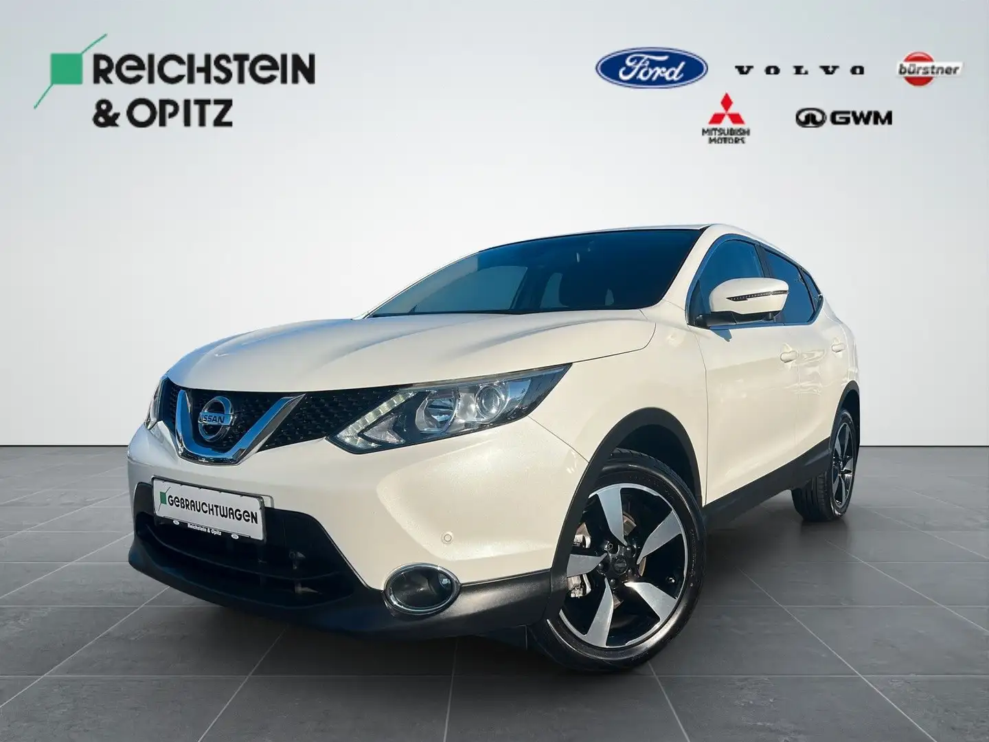 Nissan Qashqai 1.6 dCi DPF ALL-MODE 4x4 N-CONNECTA Blanco - 1