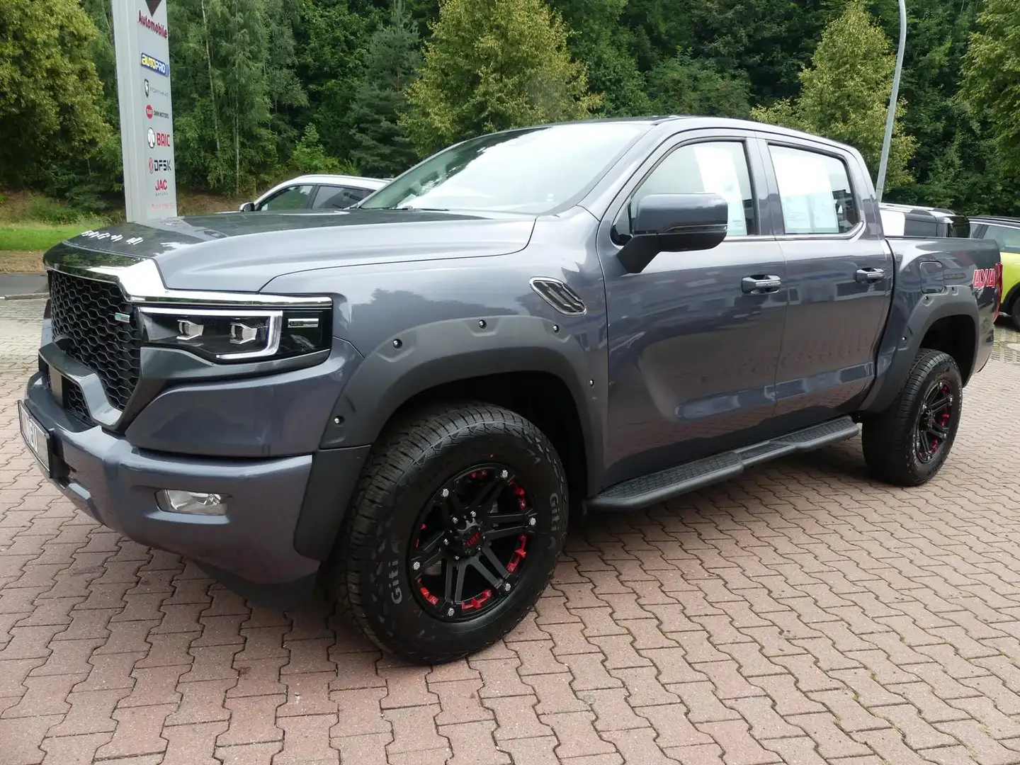 Foton 4 Aut.*2.0*4x4*Klima*SHZ*Leder*LED*KAM Grau - 1