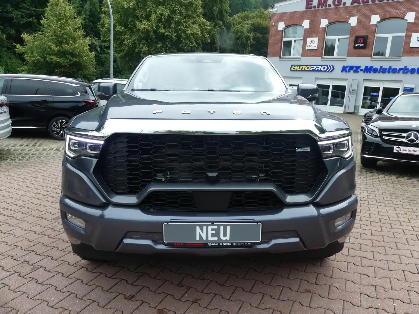 Foton 4 Aut.*2.0*4x4*Klima*SHZ*Leder*LED*KAM Grau - 2