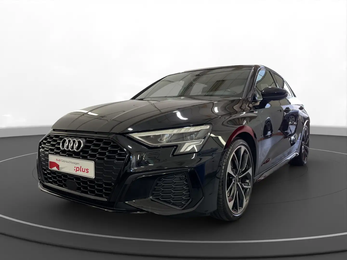 Audi A3 Sportback 40 TDI quattro S tronic S line AHK Schwarz - 2