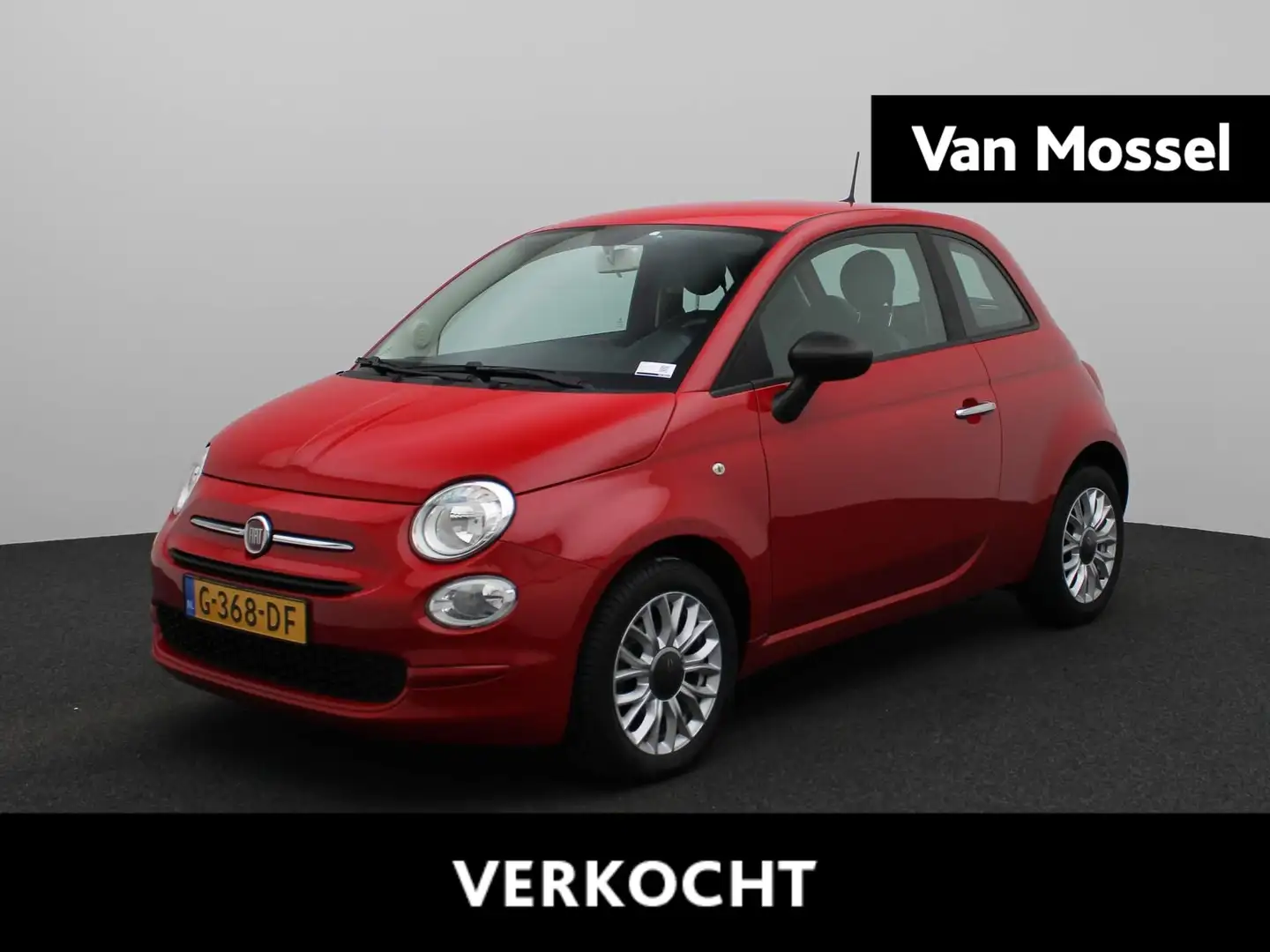 Fiat 500 0.9 TwinAir Turbo Popstar | Airco | 15" Lichtmetal Rood - 1