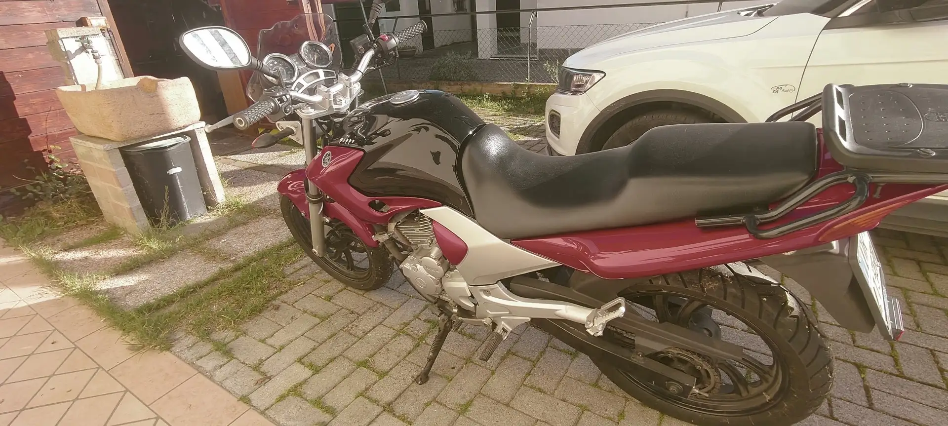 Yamaha YBR 250 Amazzonia Rouge - 2