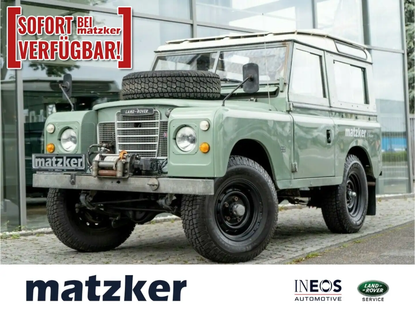 Land Rover Series 88 2.2 Benzin Station Wagon Verde - 1