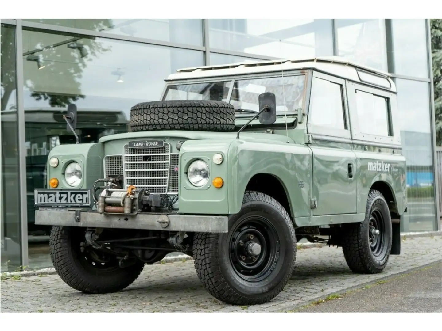 Land Rover Series 88 2.2 Benzin Station Wagon Verde - 2