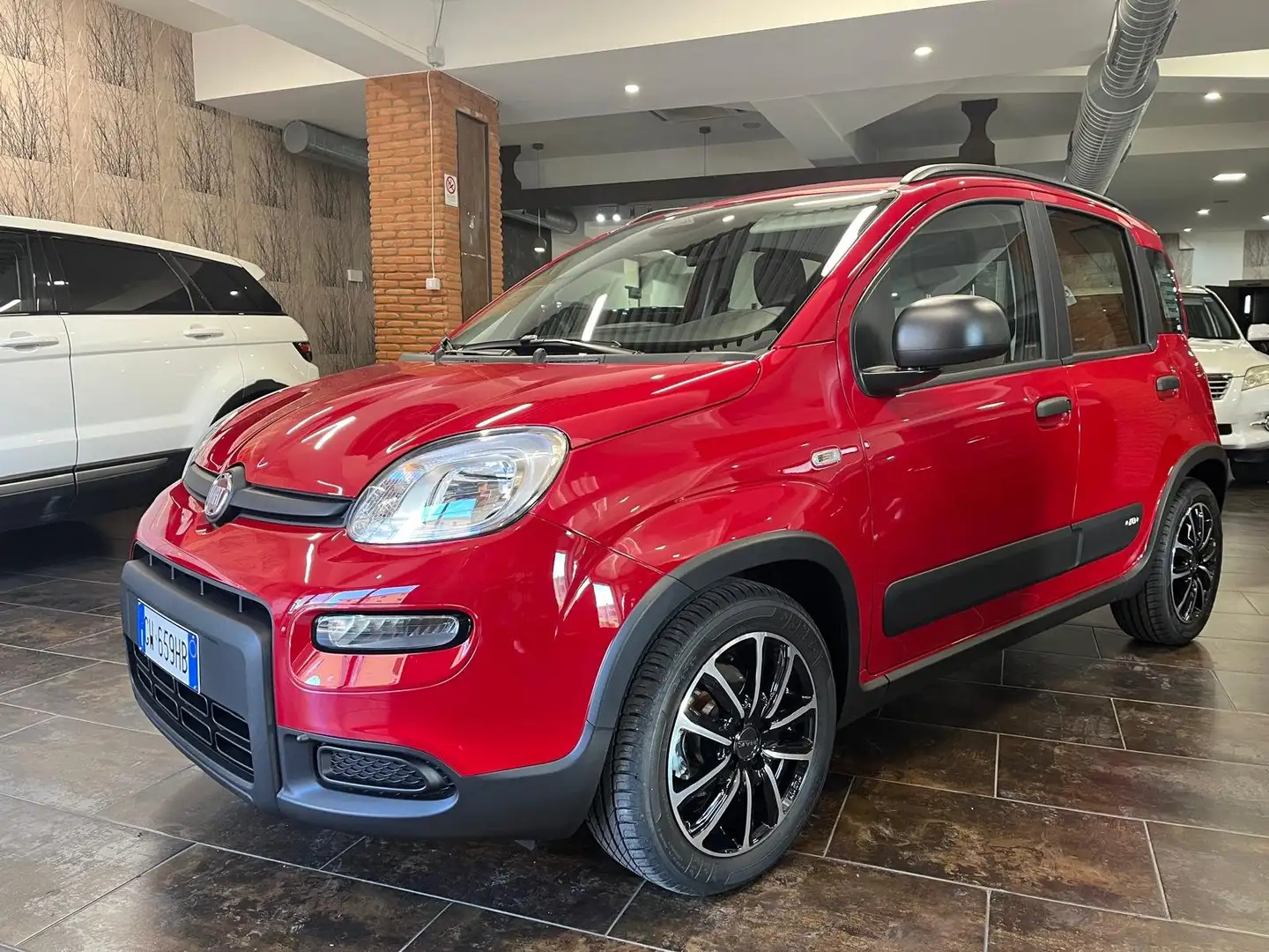 Fiat Panda Pandina III 2024 Pandina 1.0 firefly hybrid s Rosso - 1