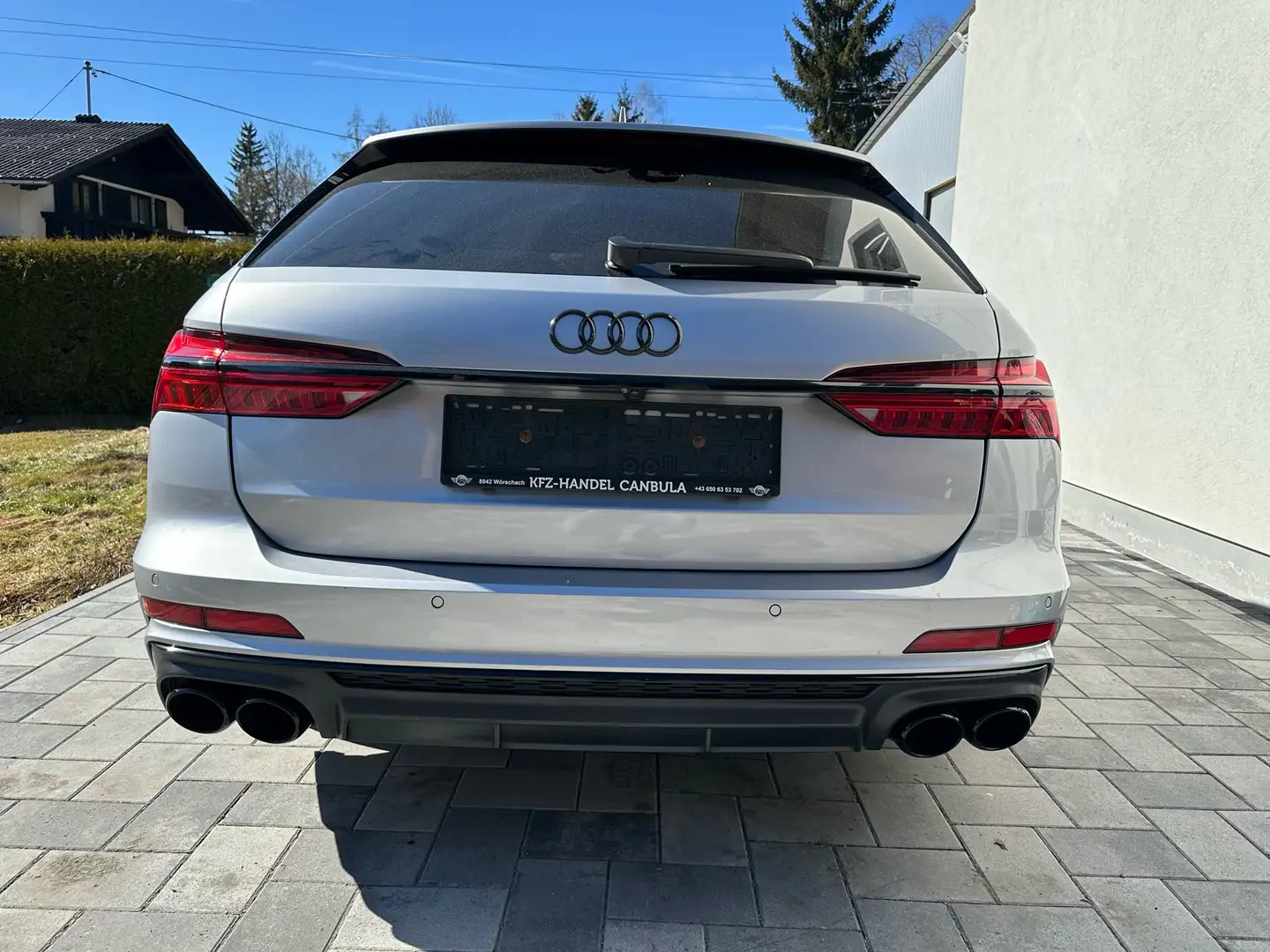 Audi S6 S6 Kombi Tdi Black line S line Edition 360 NP Top Gris - 2