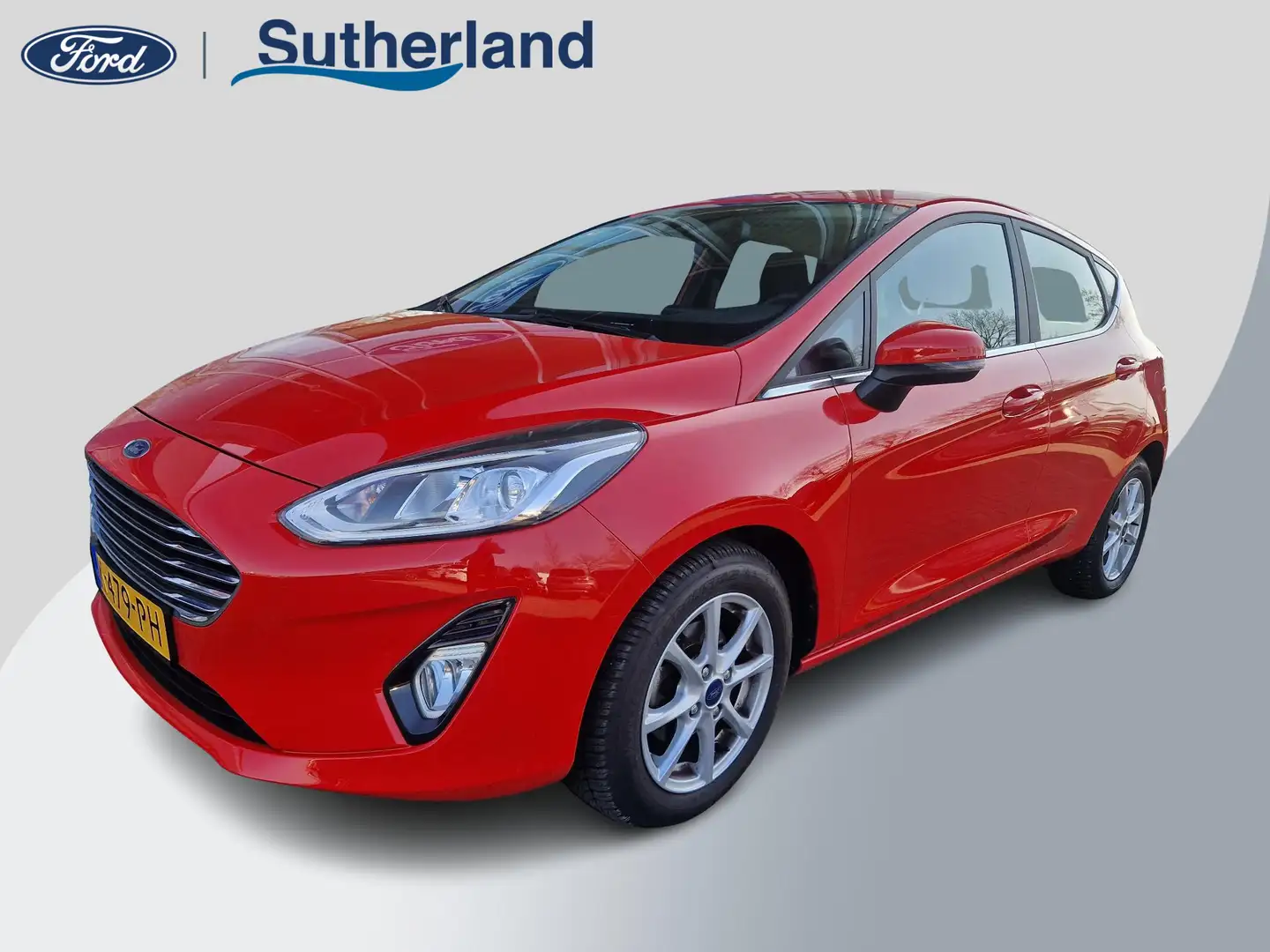 Ford Fiesta 1.0 EcoBoost Titanium | 125PK | Automaat | Cruise Rouge - 1