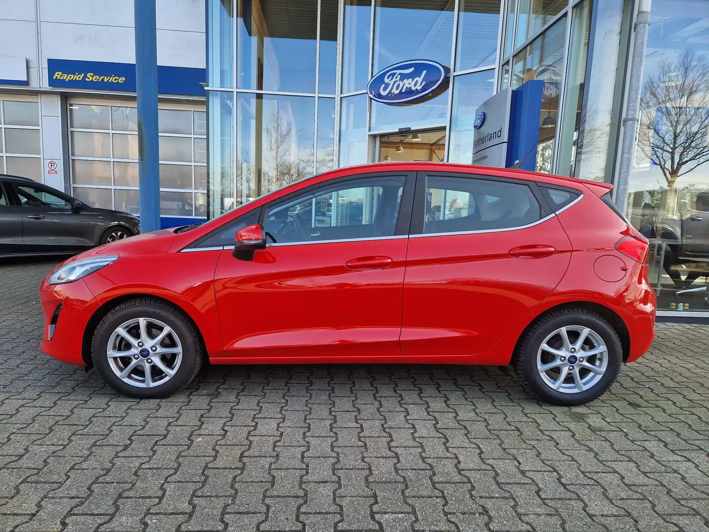 Ford Fiesta 1.0 EcoBoost Titanium | 125PK | Automaat | Cruise Rouge - 2