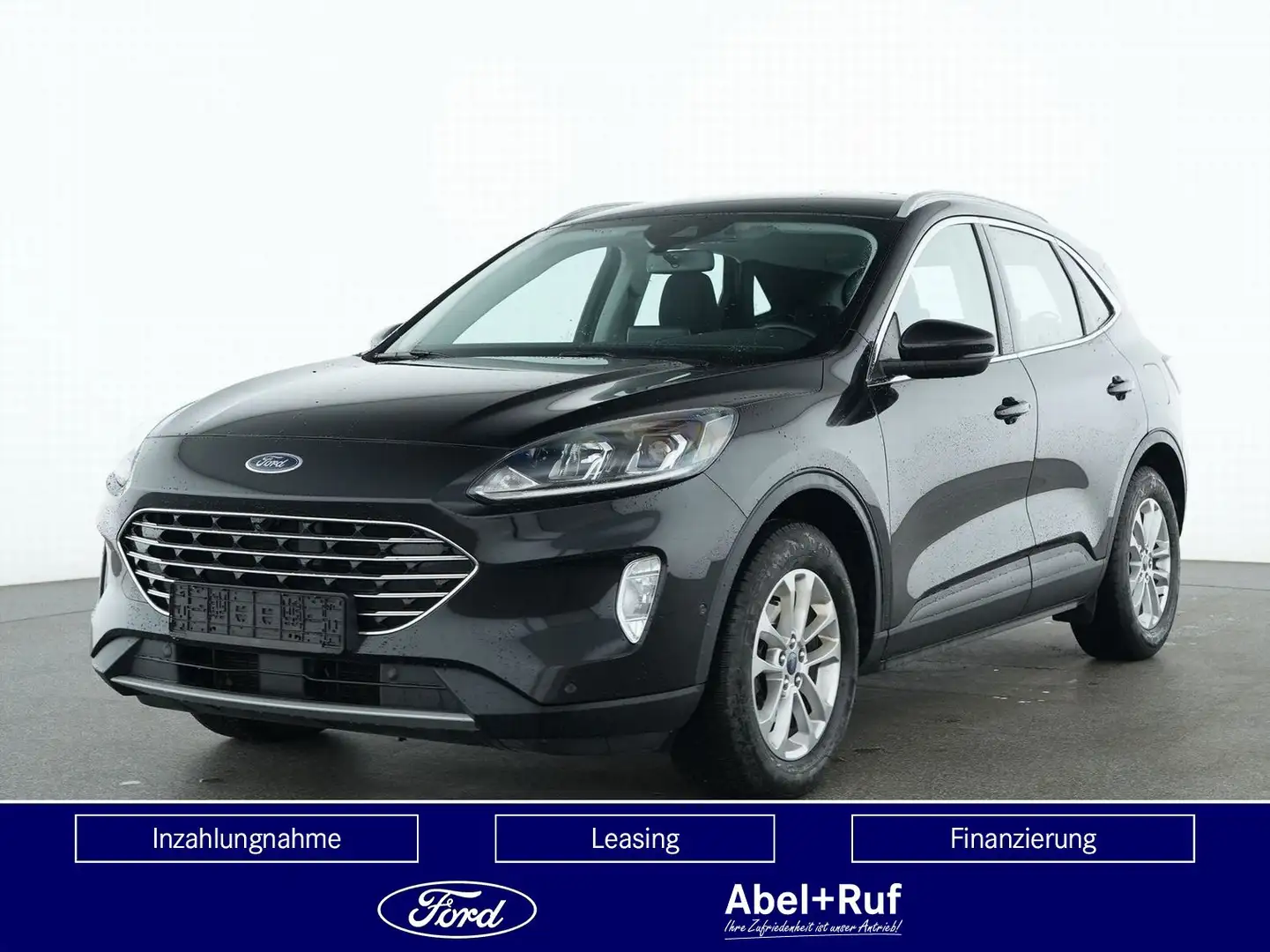 Ford Kuga 2.0 EcoBlue Titanium Tempo+Ambi+StHz+PDC+DAB Negro - 1