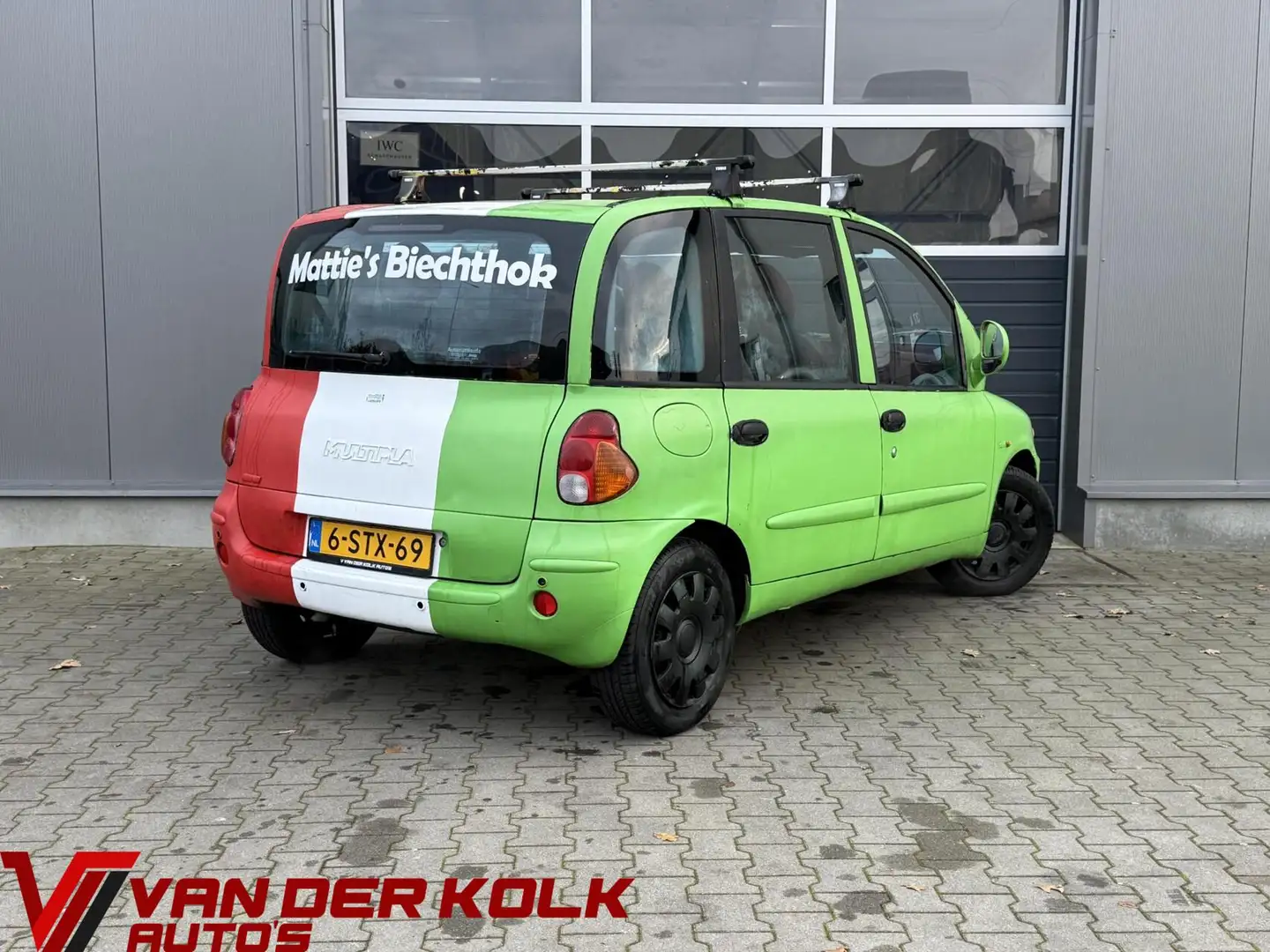 Fiat Multipla 1.6 ELX Airco Elektrische Ramen Perfecte Carbage R Bleu - 2