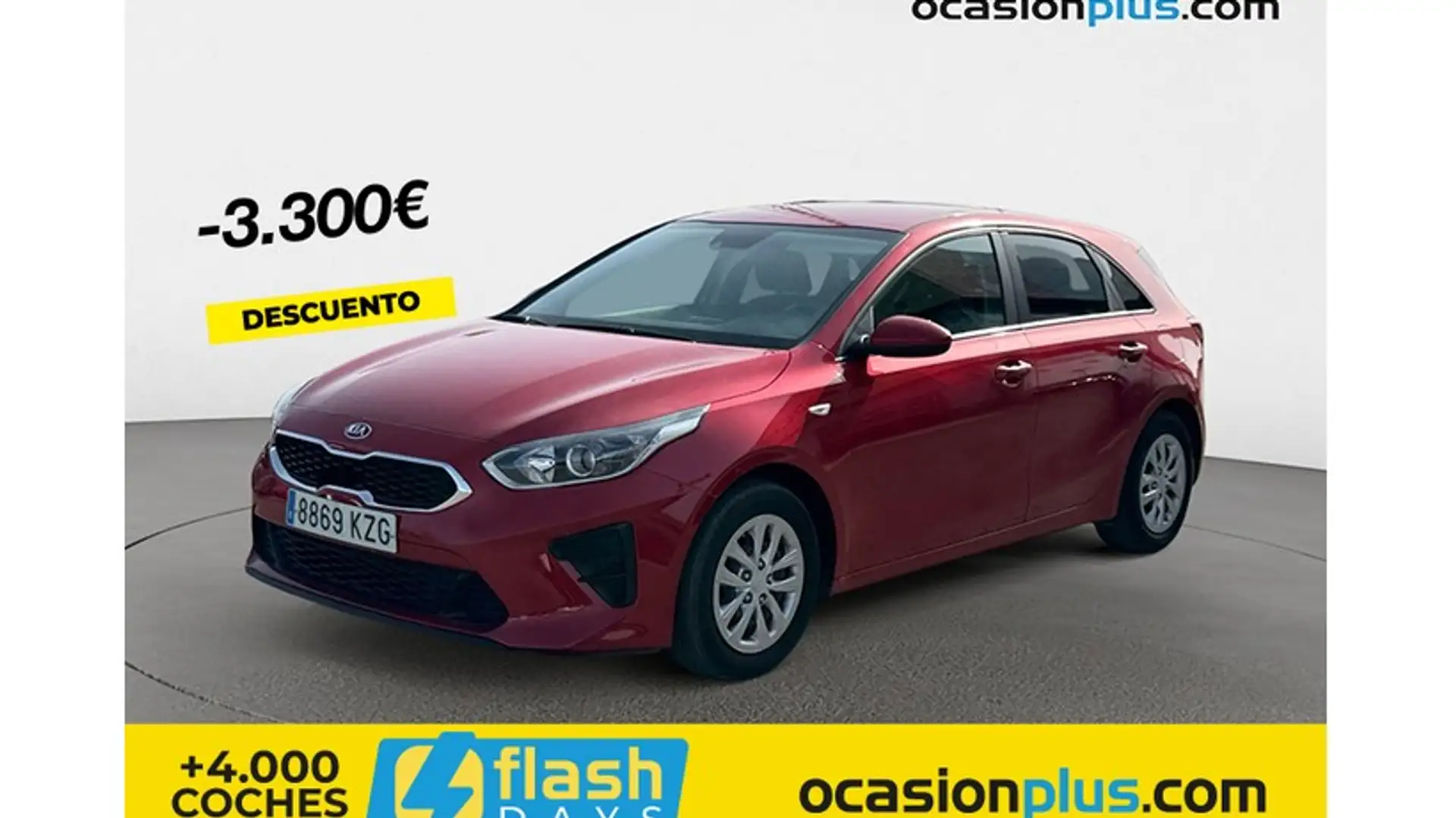 Kia Ceed / cee'd 1.6 CRDI Eco-Dynamics Concept 115 Rojo - 1