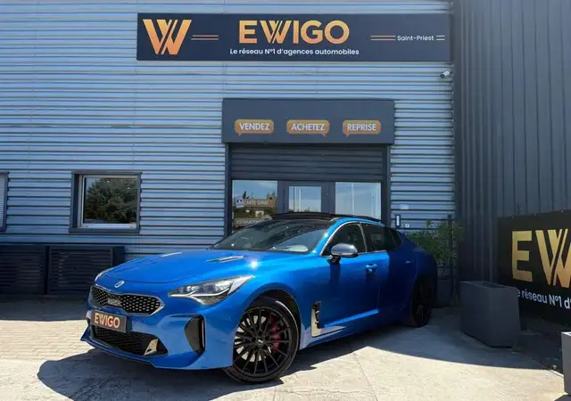 Kia Stinger 3.3 T-GDI 370ch GT 4WD Toit ouvrant Caméra 360 Sièges chauffants [URL masquée pour votre sécurité] Carplay