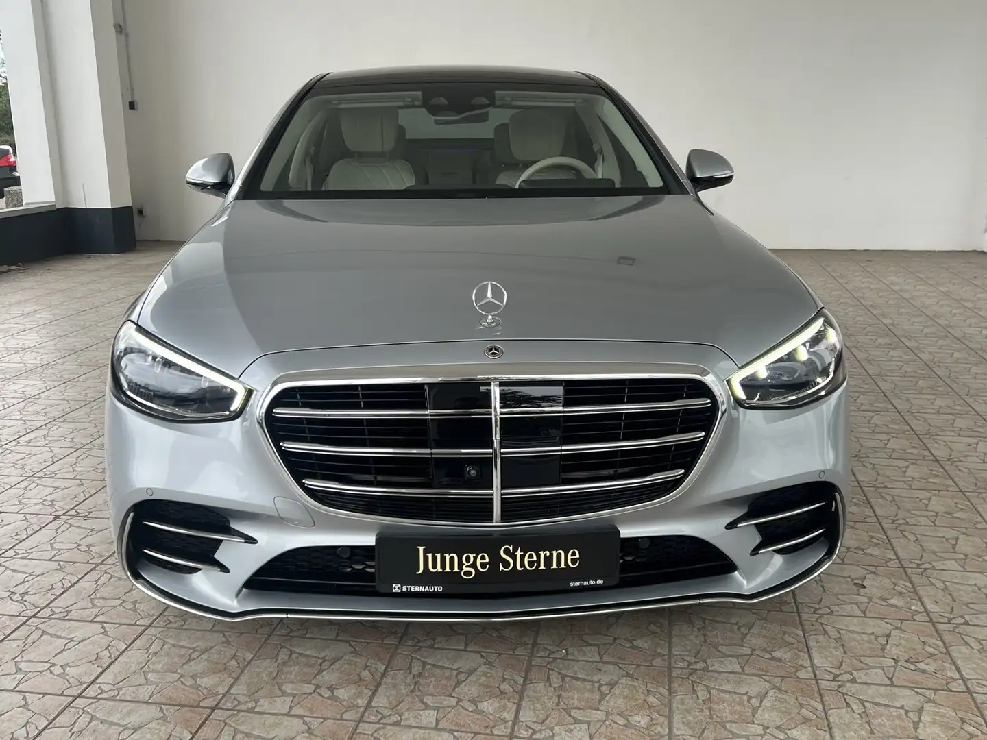 Mercedes-Benz S 450 S 450 4M AMG Line//Pano.-Dach/Distronic/Sitzhzg. Silber - 2