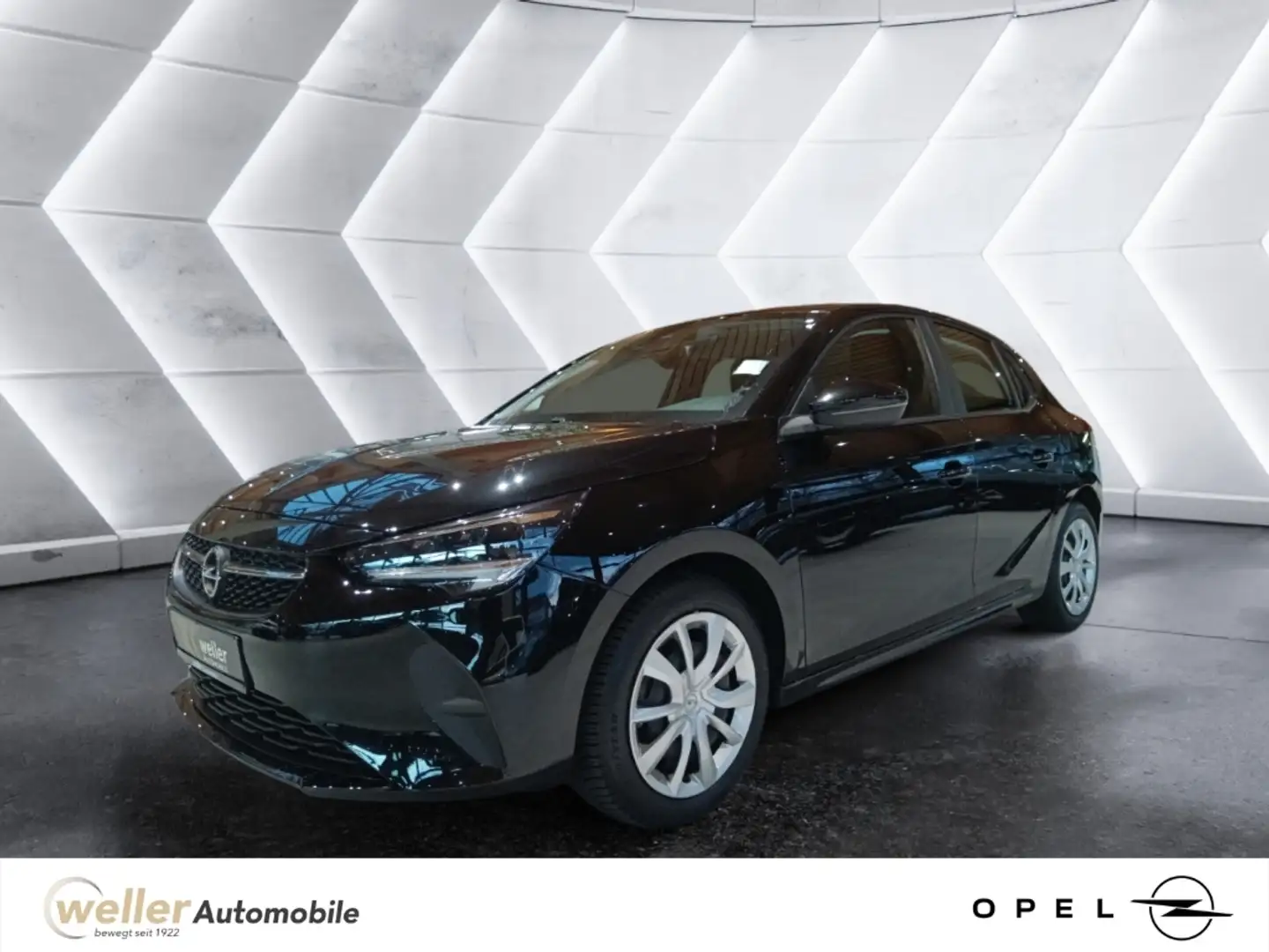 Opel Corsa F 1.2 Turbo ''Edition'' Navi Parksensoren Sitzheiz Noir - 1