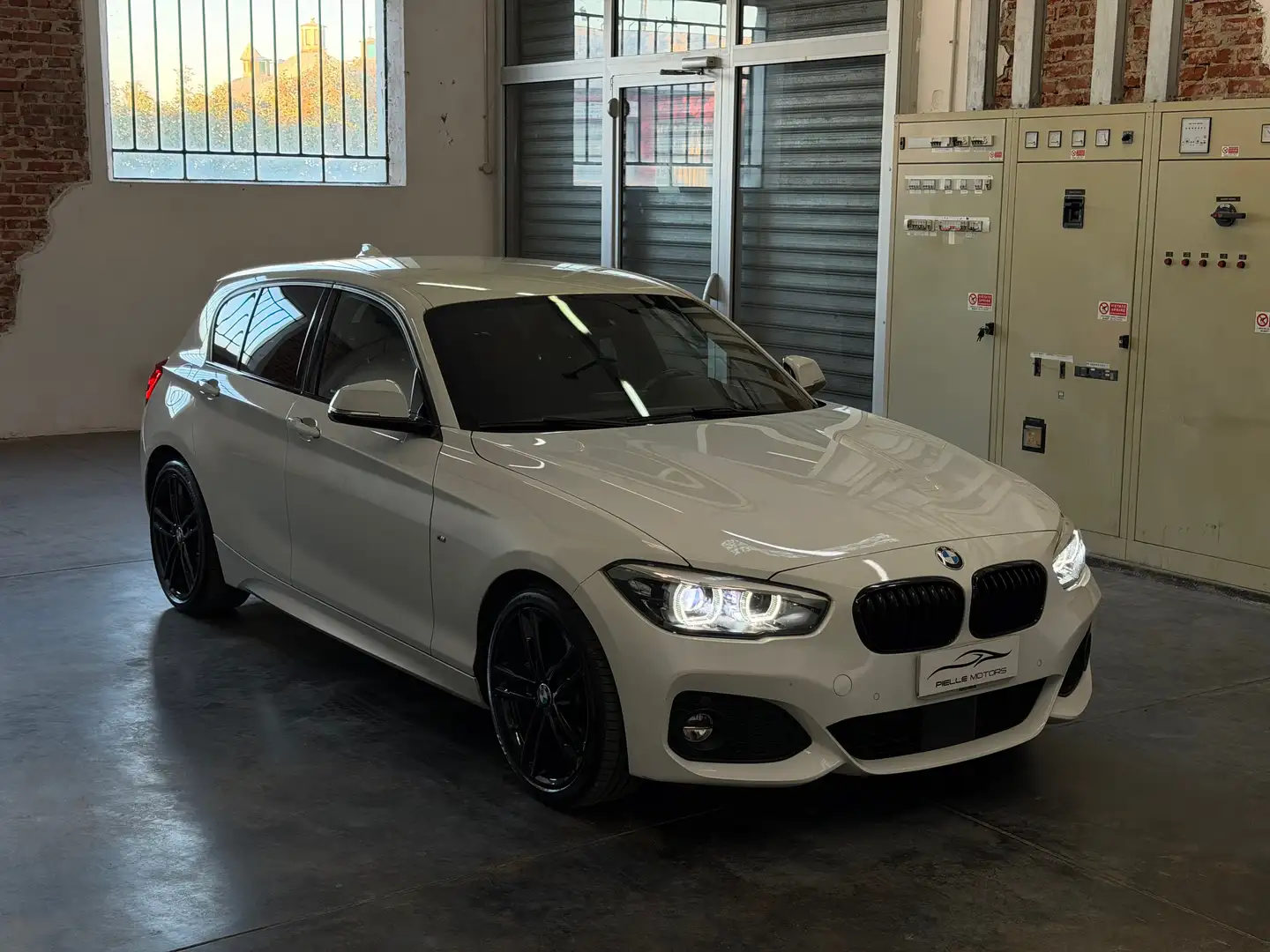 BMW 118 118d Msport 5p auto *TAGLIANDI / UNICO PROPRIETAR* Blanco - 2