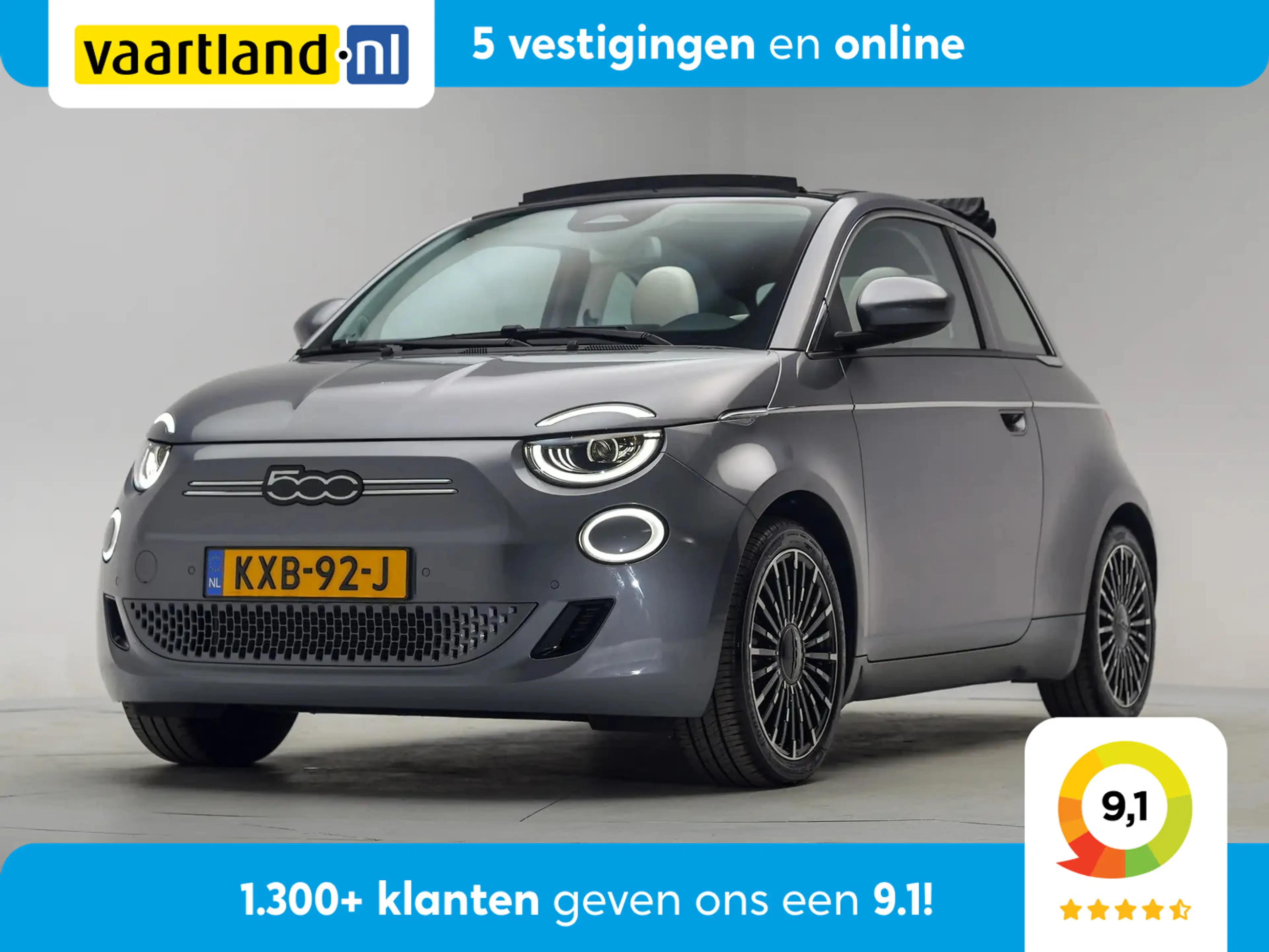 Fiat 500e CABRIO La Prima By Bocelli 42 kWh [ Adapt.cruise J