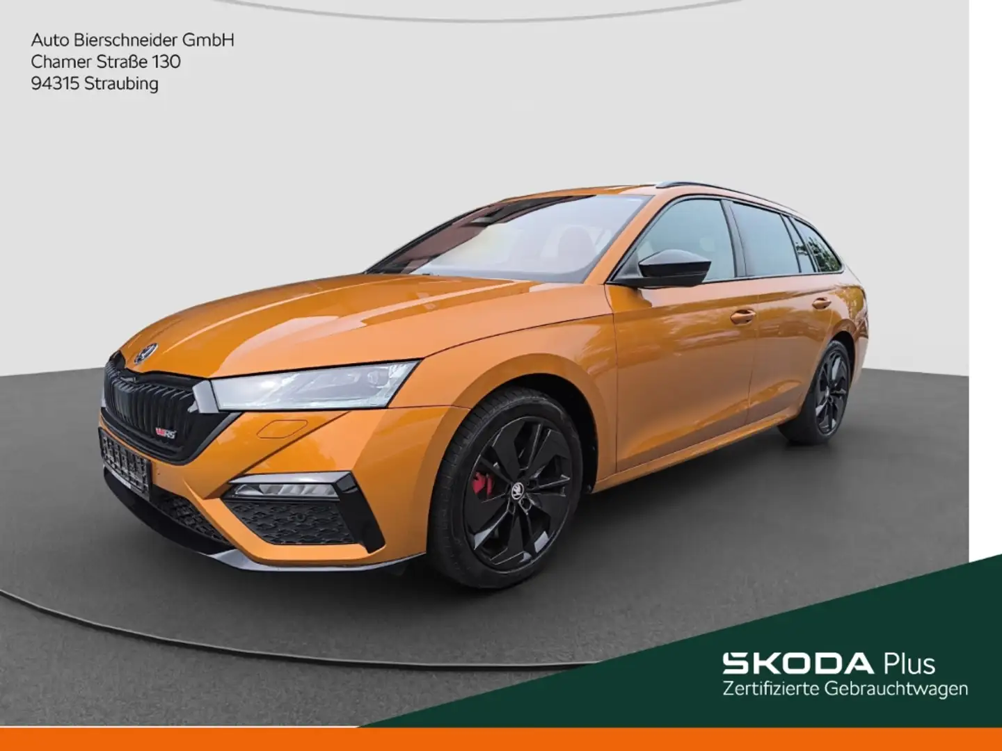 Skoda Octavia Combi 2.0 TSI DSG RS PANO MATRIX HEAD UP NAVI RFK Orange - 1