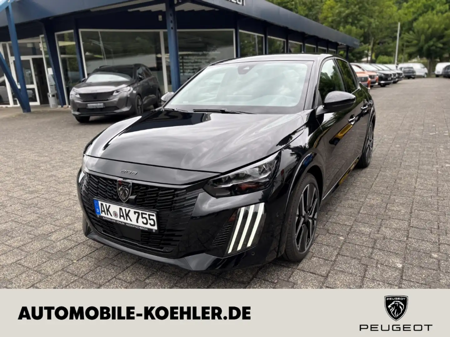 Peugeot 208 Hybrid GT 145 ACC 360°KAMERA DAB SITZHZG Noir - 1