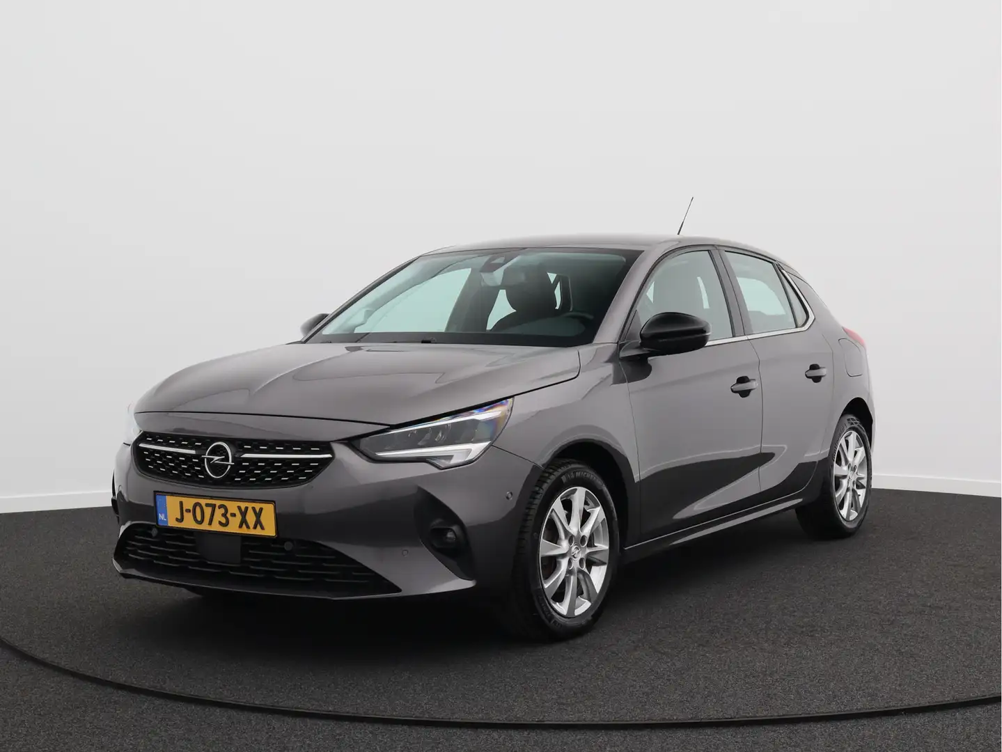 Opel Corsa 1.2 Turbo Elegance/ achteruitrijcamara/ zeer mooi! Grijs - 1