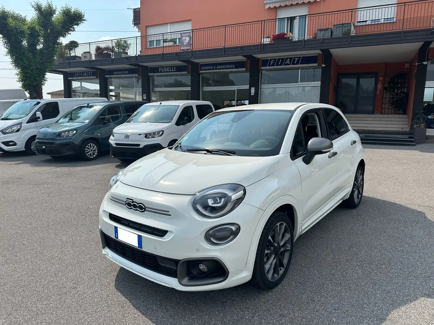 Fiat 500X 500X 1.5 t4 Hybrid Sport 130cv dct Blanc - 1