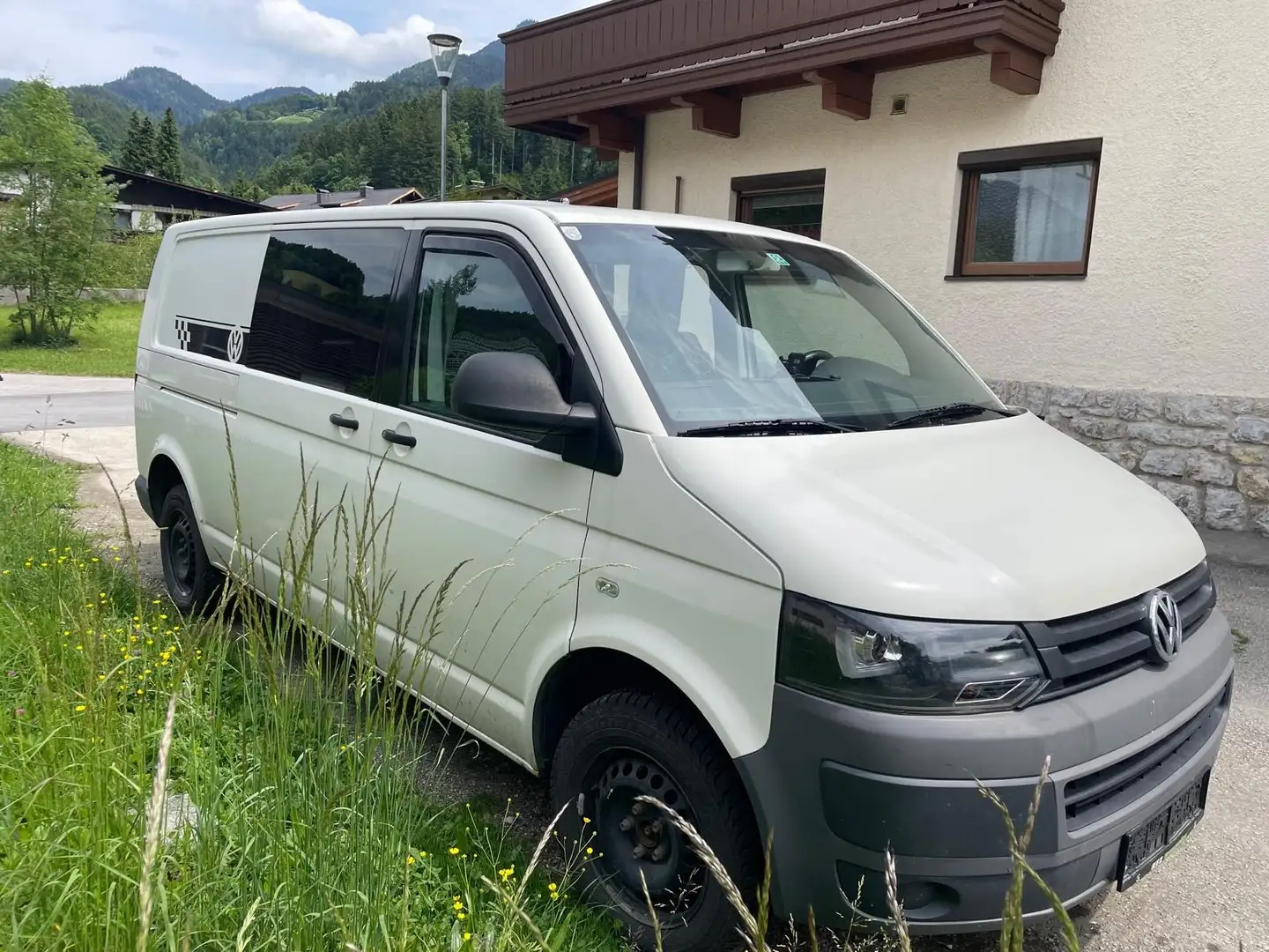 Volkswagen T5 Transporter LR TDI Weiß - 2