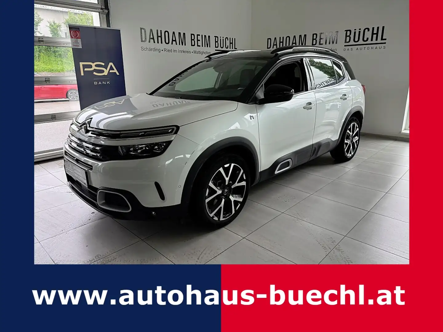 Citroen C5 Aircross Shine Hybrid PHEV 225 e-EAT8 Weiß - 1