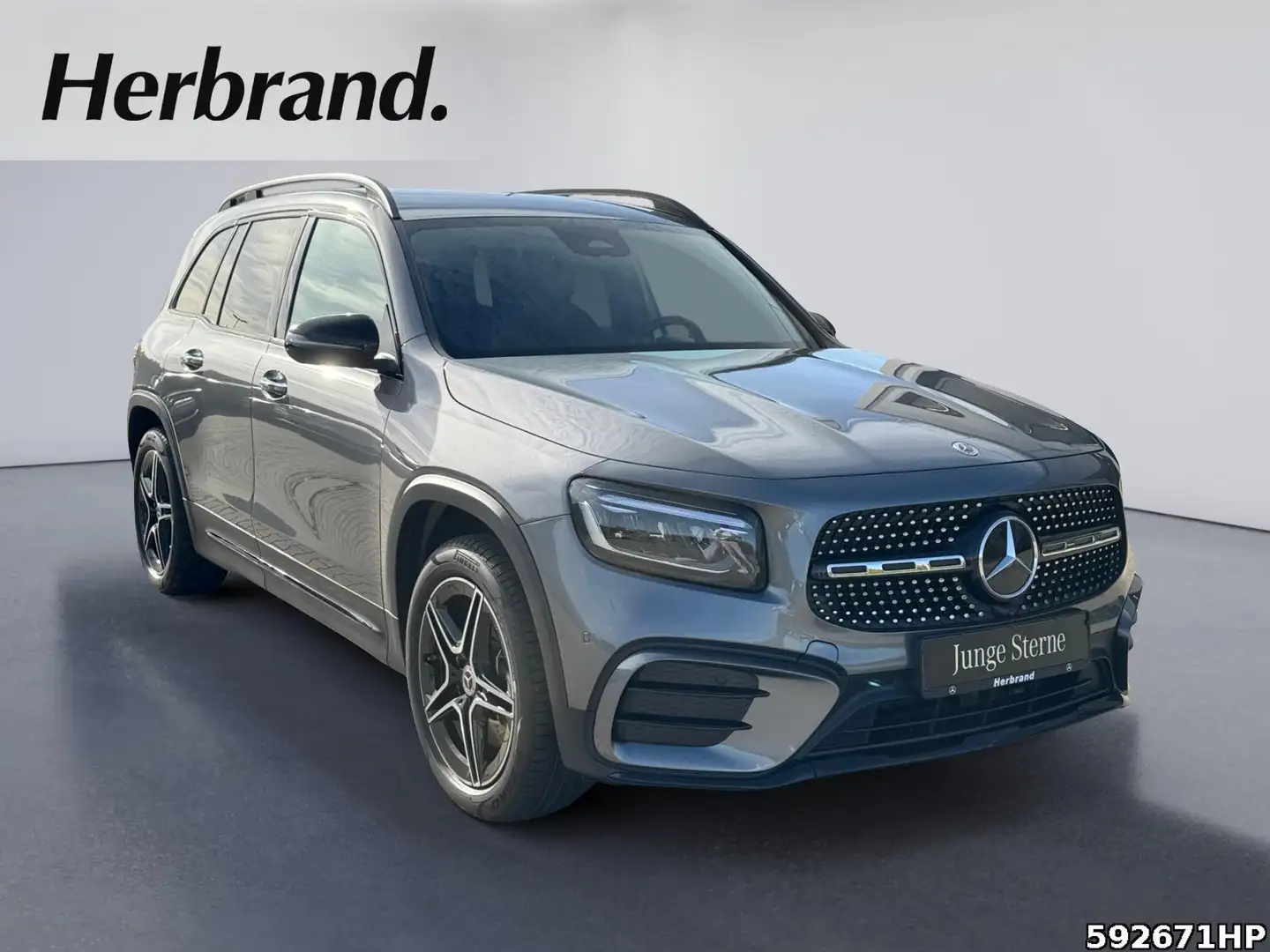 Mercedes-Benz GLB 220 d 4M AMG  Night AHK LED LHZ Keyless-Go. Grau - 2