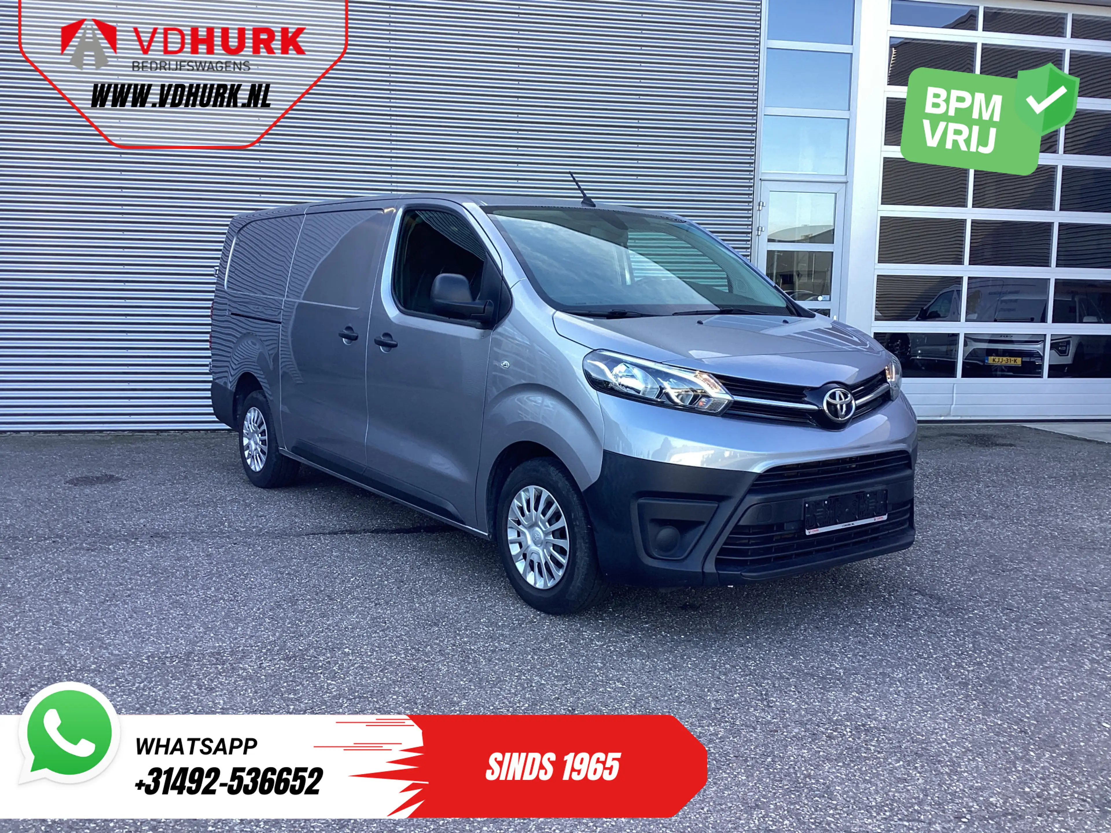 Toyota Proace Worker 2.0 145 pk L3 2.5t Trekverm./ Cruise/ Trekh