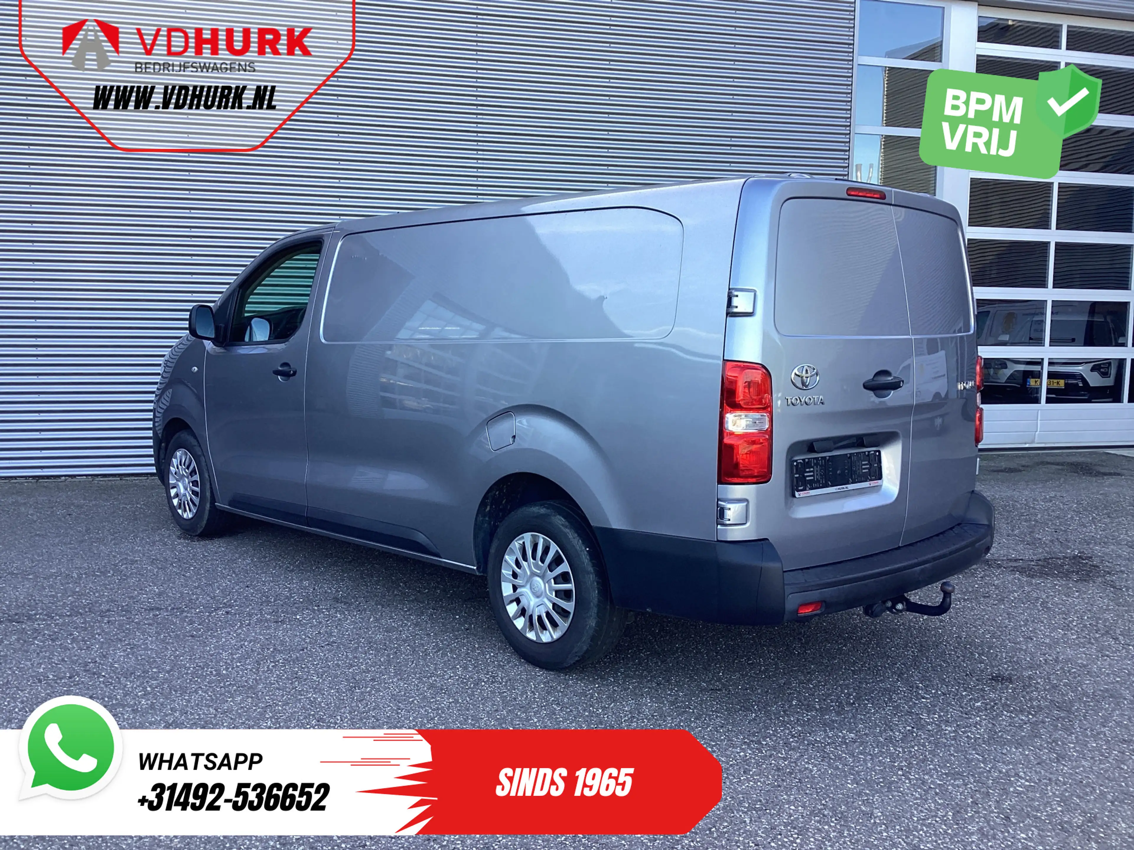 Toyota Proace Worker 2.0 145 pk L3 2.5t Trekverm./ Cruise/ Trekh — photo 2