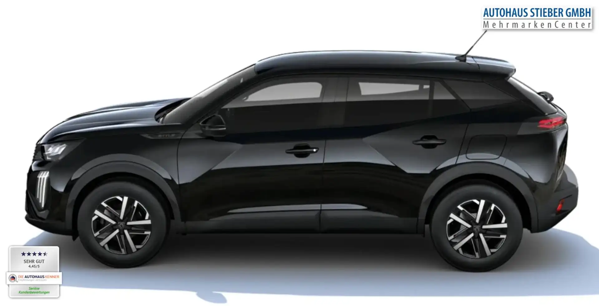 Peugeot 2008 Style Kam Nav SHZ PDC CarP LED Klimaauto BT 74 ... Schwarz - 2