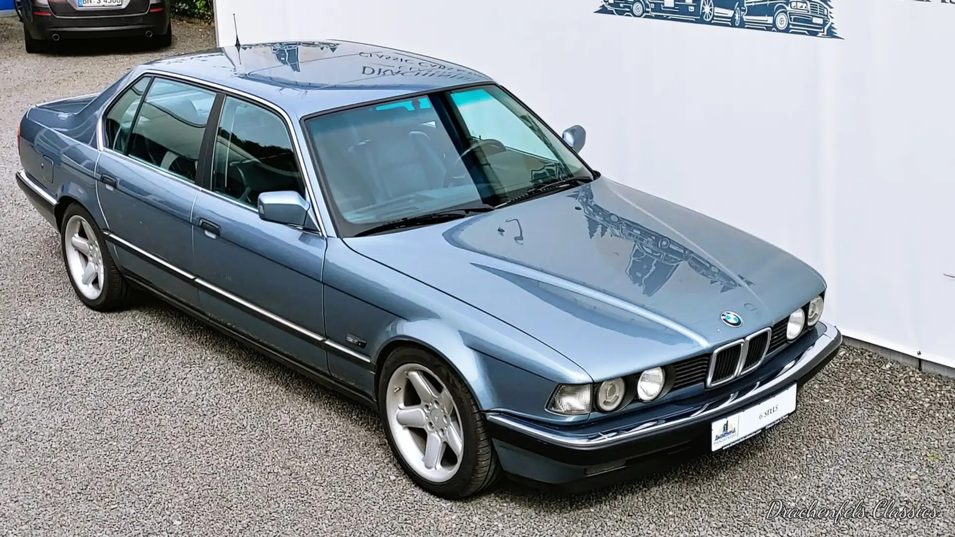 BMW 735 iLA (Vollleder, Klimaautomatik, eSSD) Blau - 1