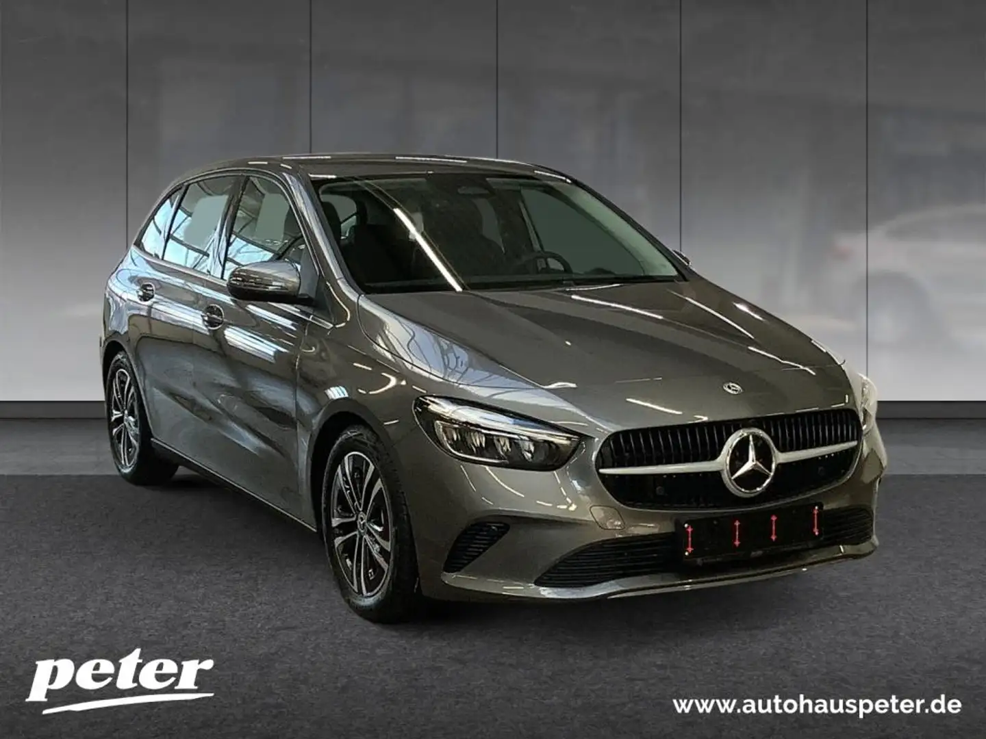 Mercedes-Benz B 220 4MATIC 17"+LED+Licht-und Sicht-Paket Szary - 2