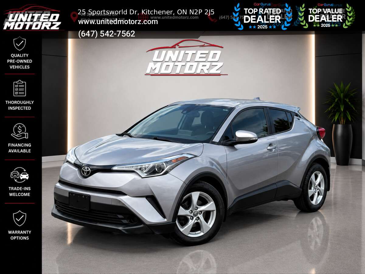 2019 Toyota C-HR XLE AUTO FWD 2.0L 4cyl~SAFETY CERTIFEID~